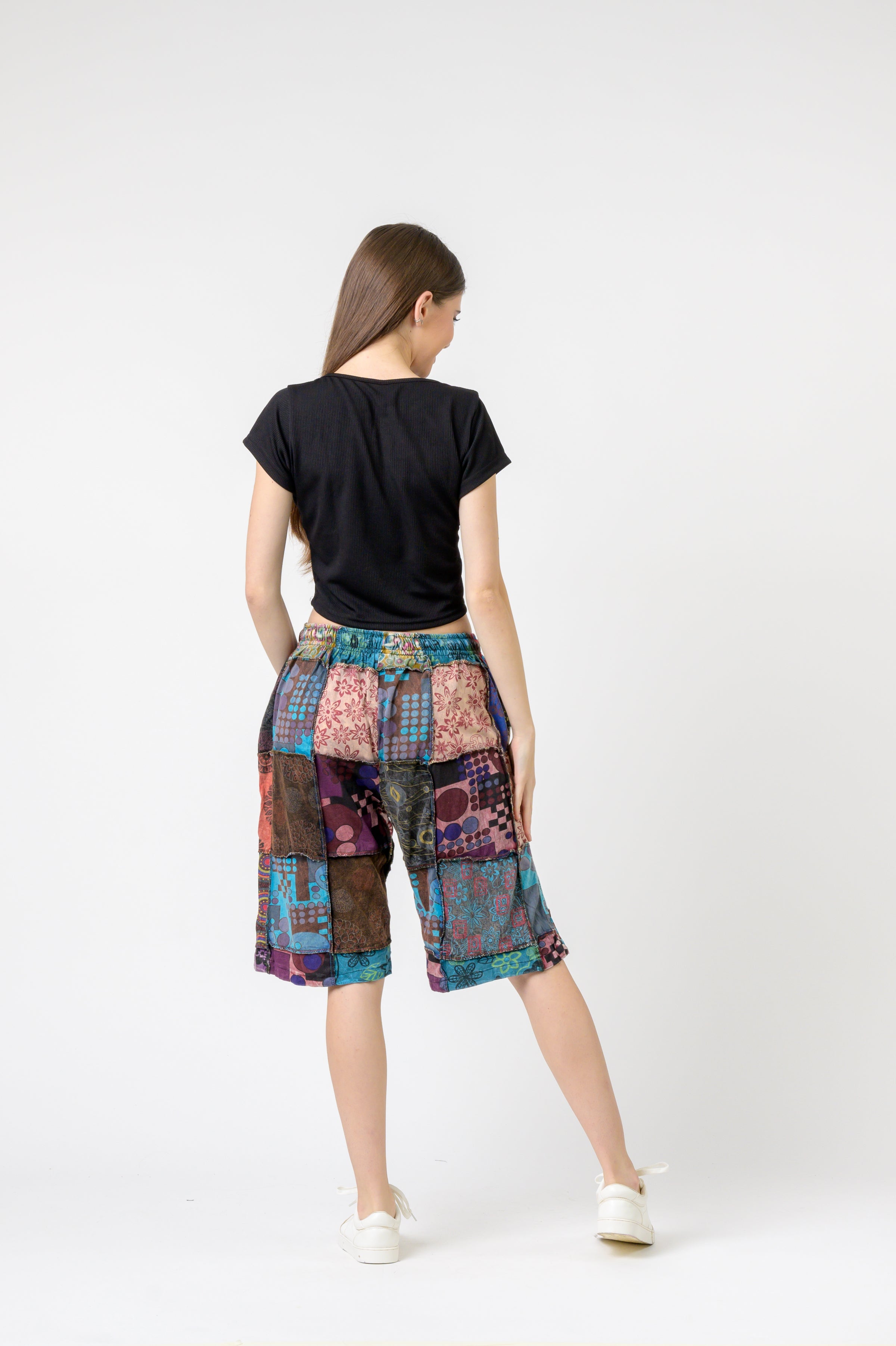 Mix Patch Short Trouser