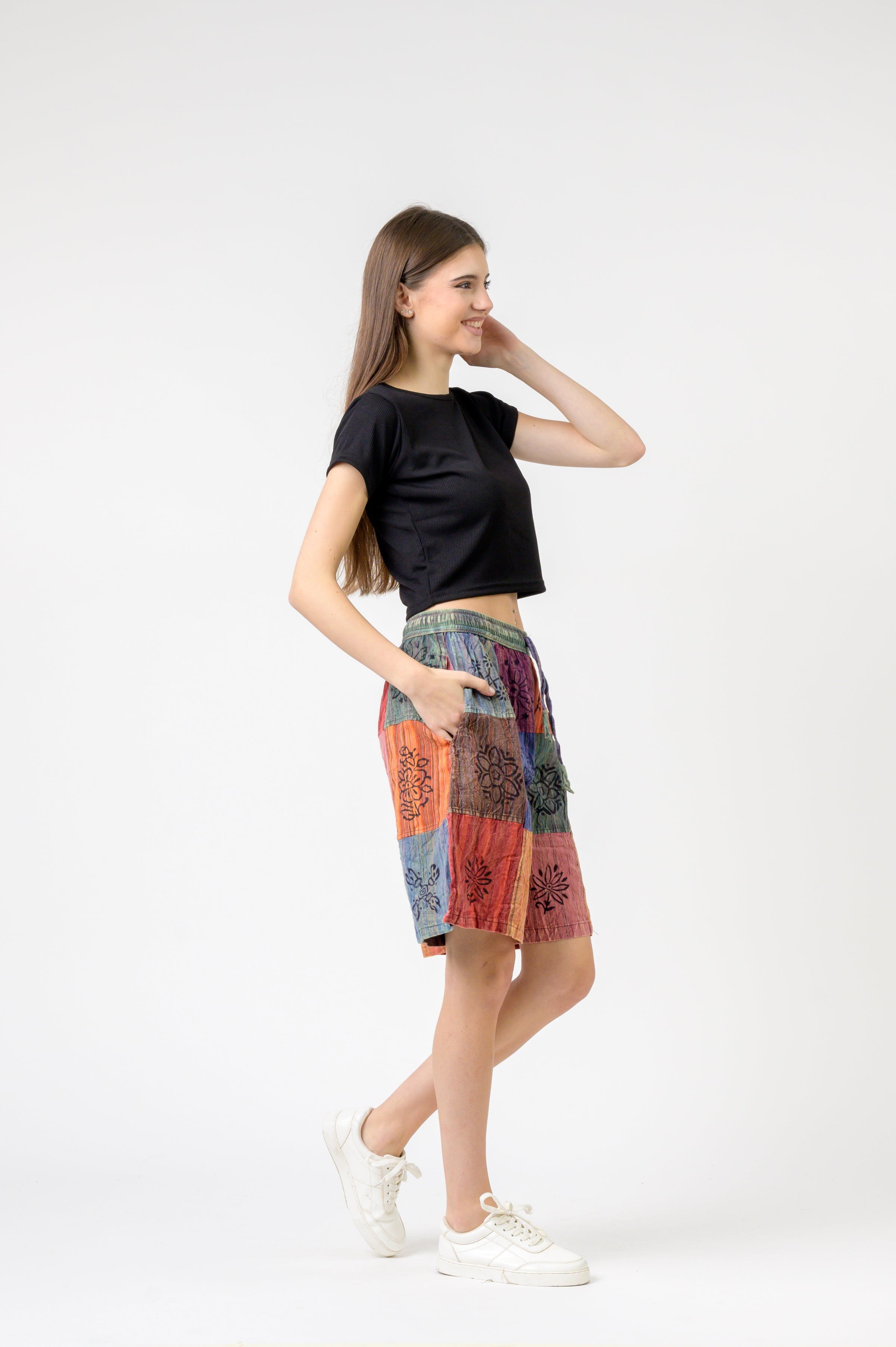 Mix Patch Short Trouser