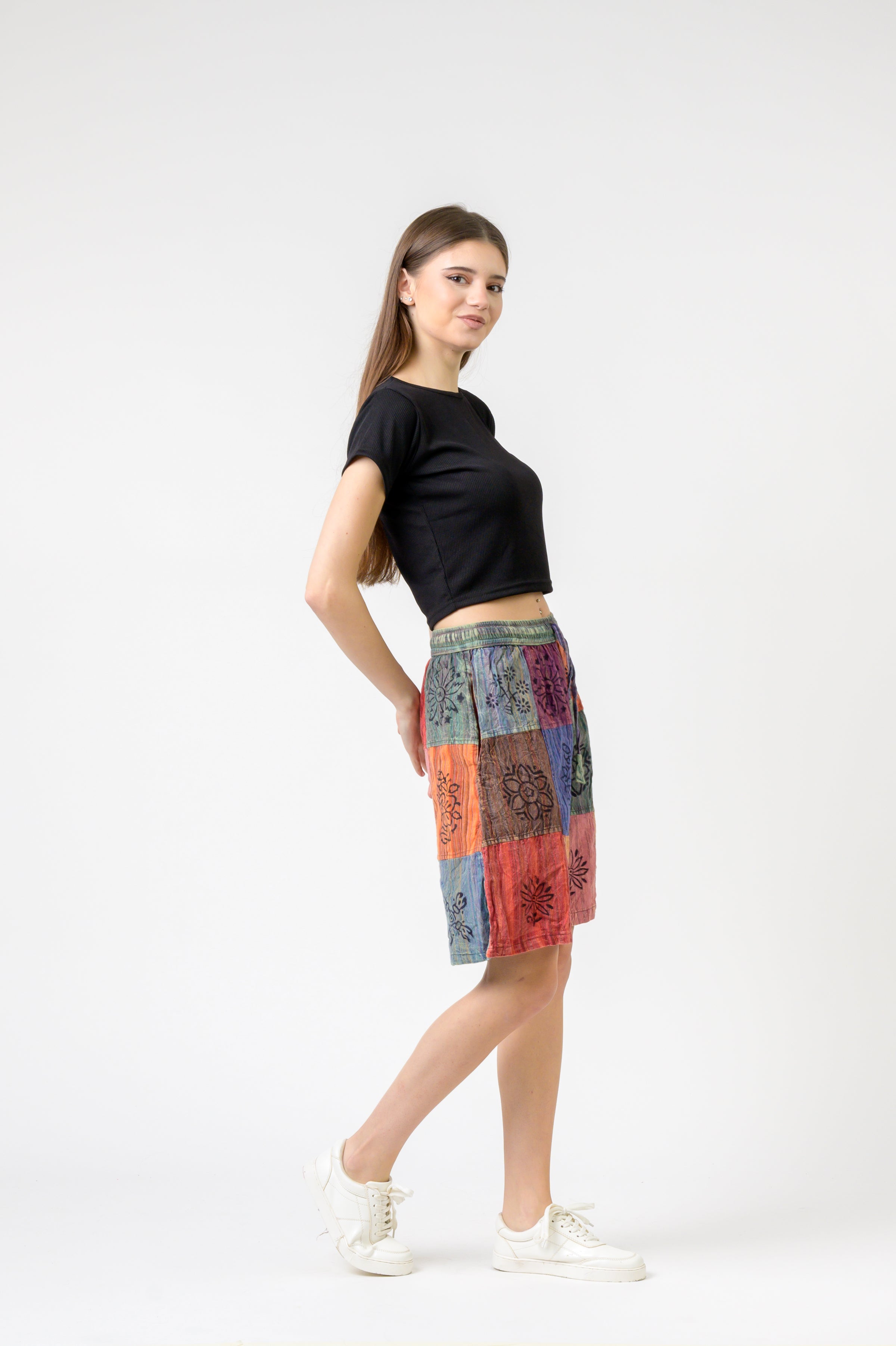 Mix Patch Short Trouser