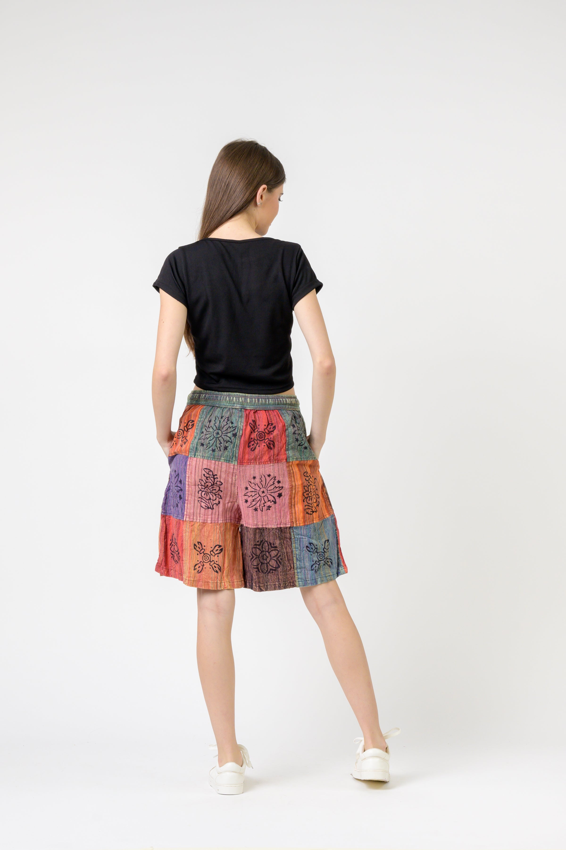 Mix Patch Short Trouser