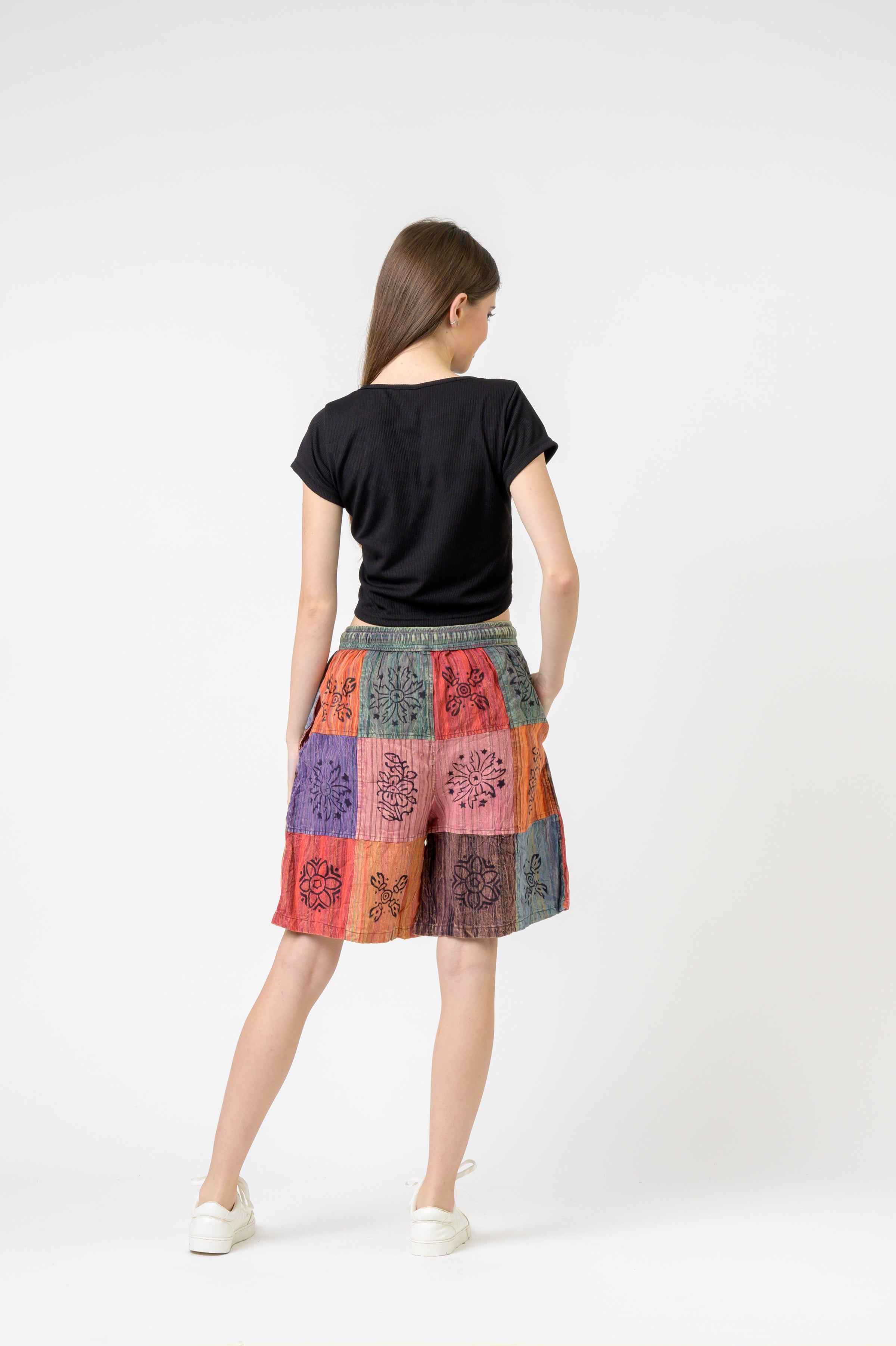 Mix Patch Short Trouser