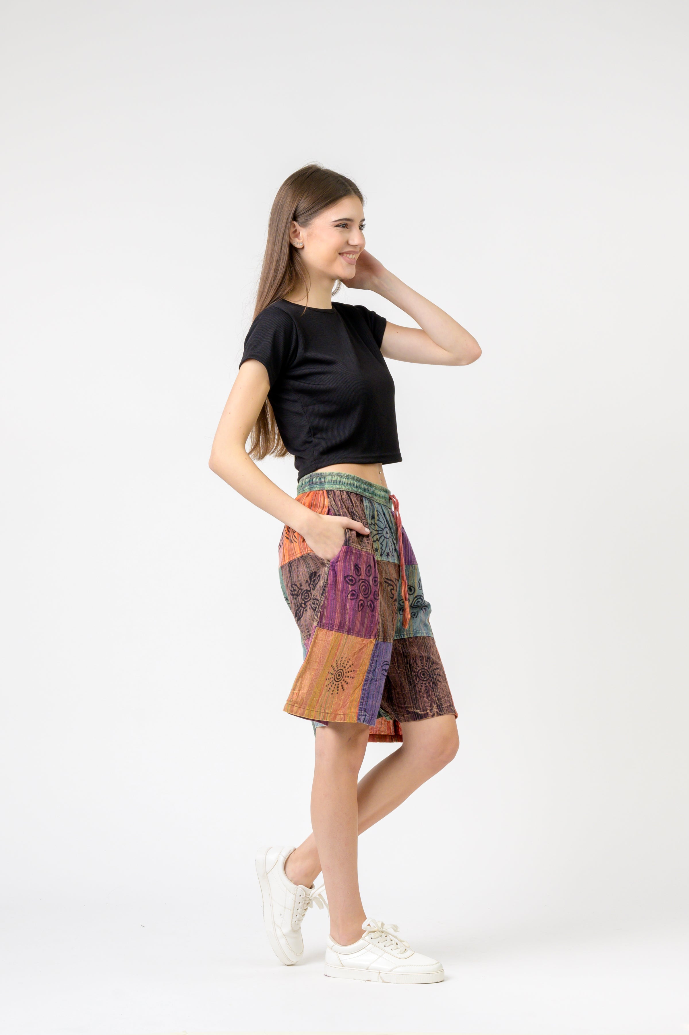 Mix Patch Short Trouser