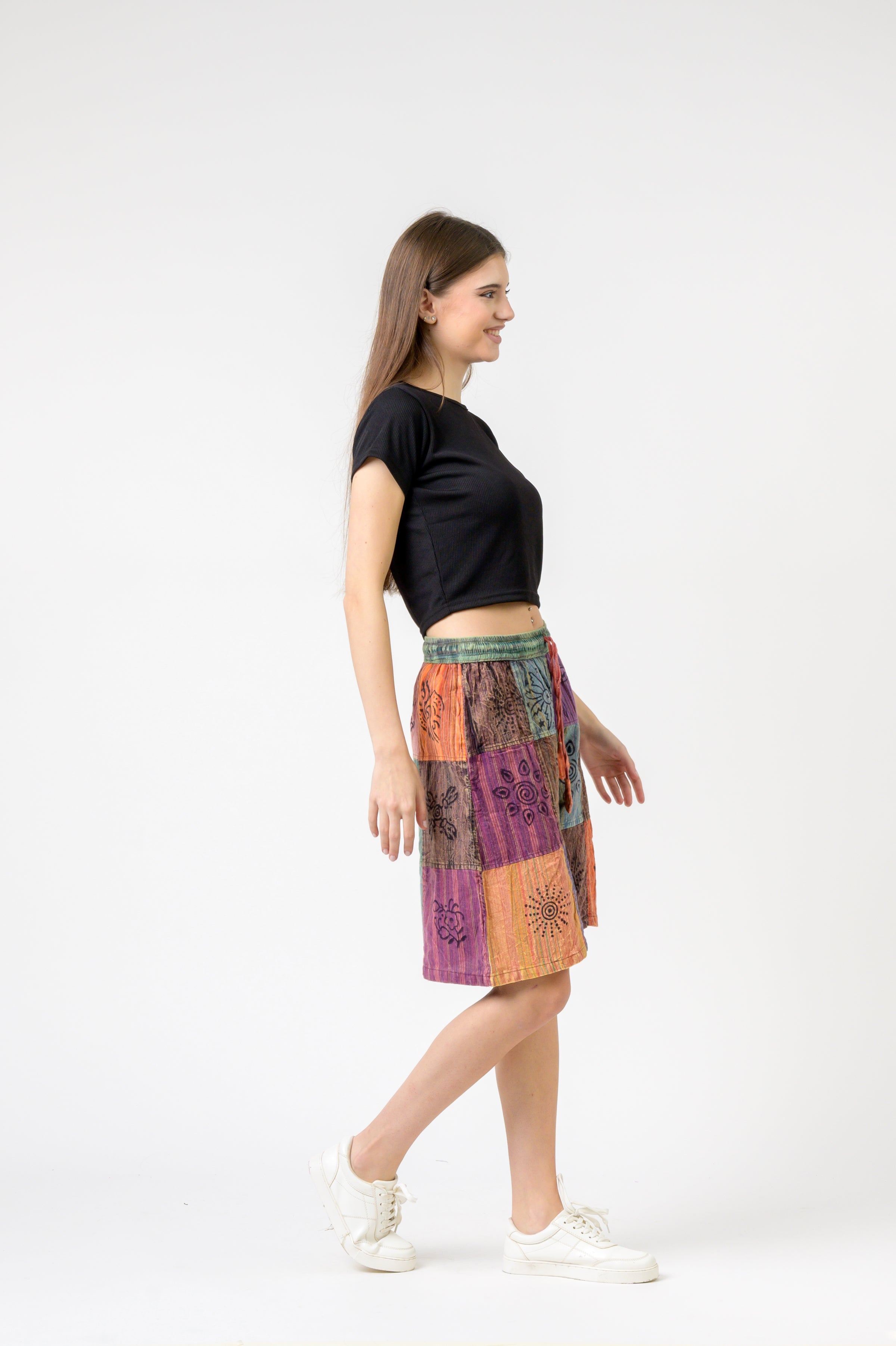 Mix Patch Short Trouser