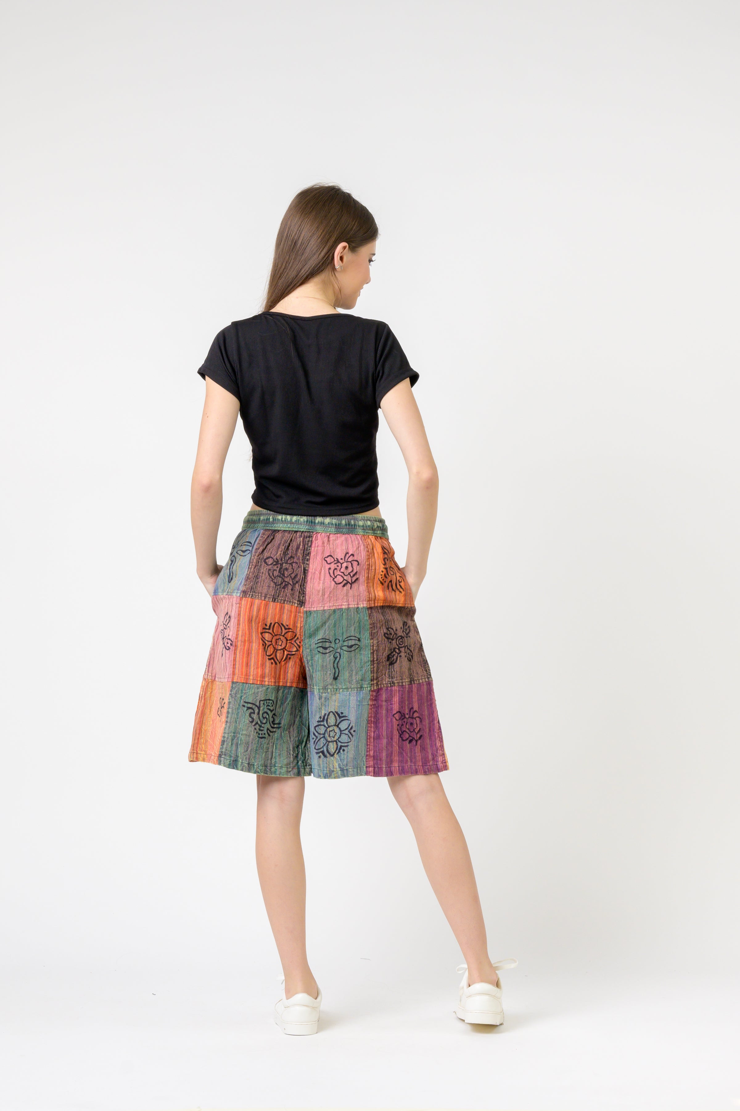 Mix Patch Short Trouser