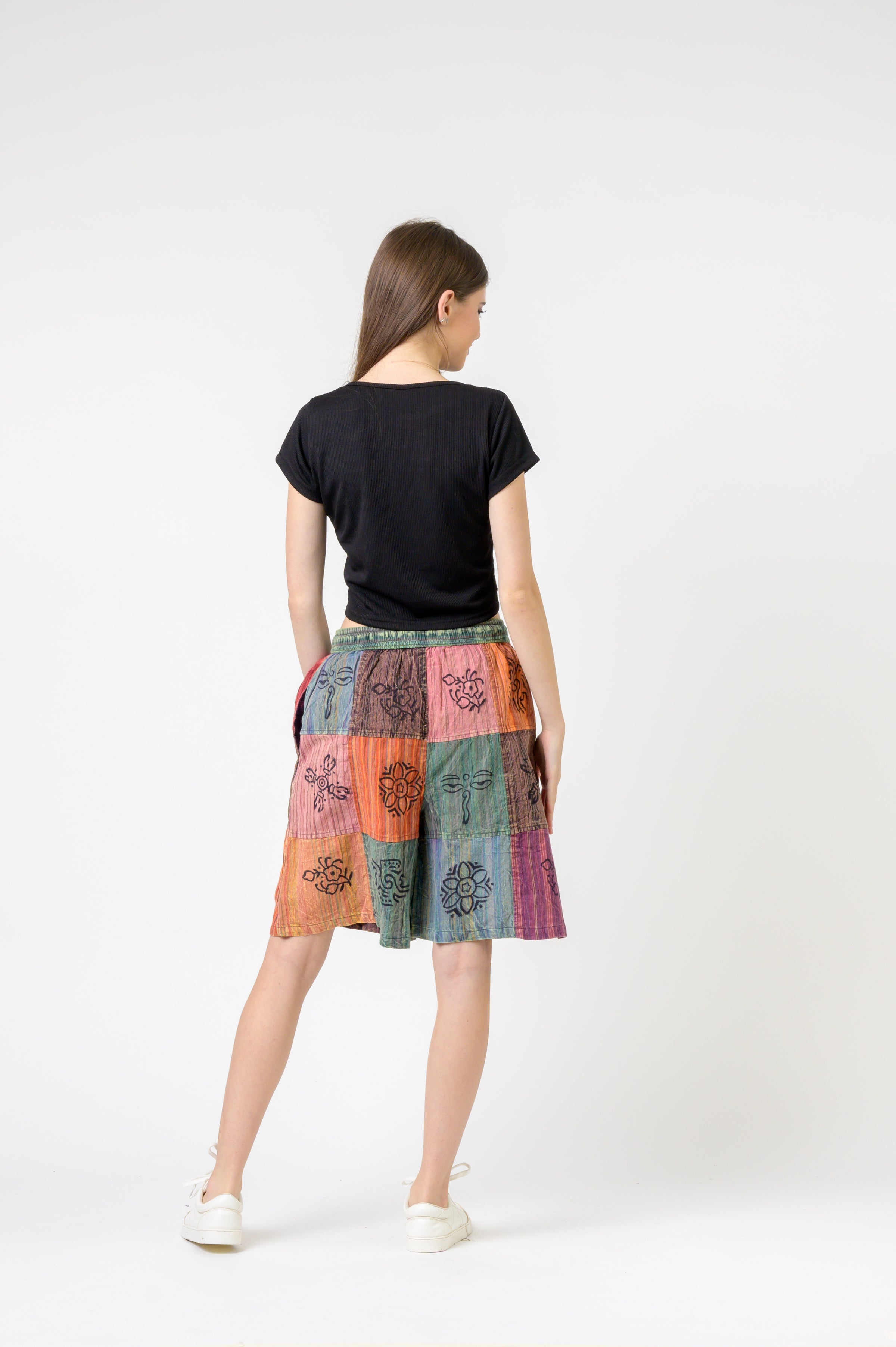 Mix Patch Short Trouser