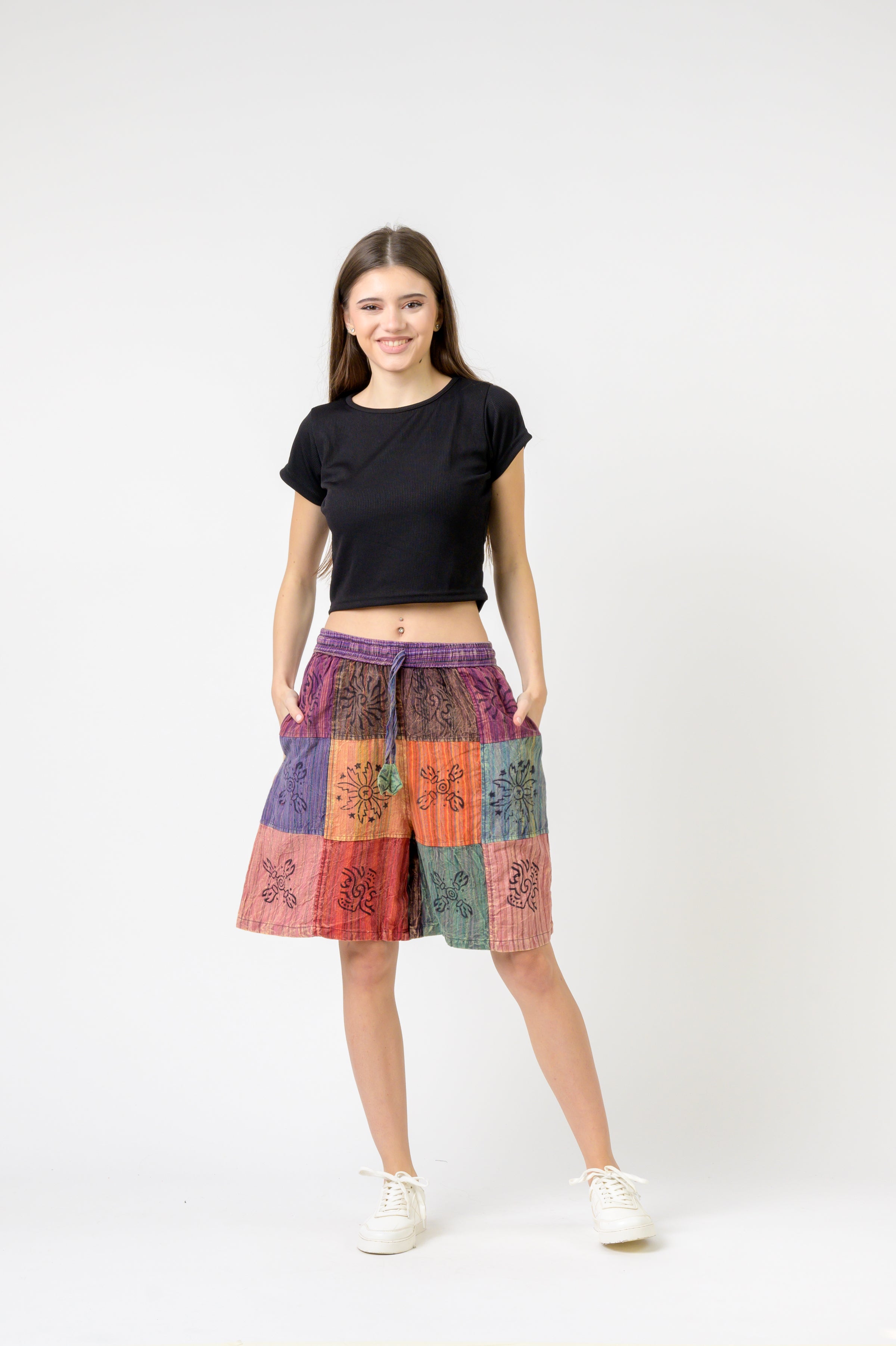 Mix Patch Short Trouser