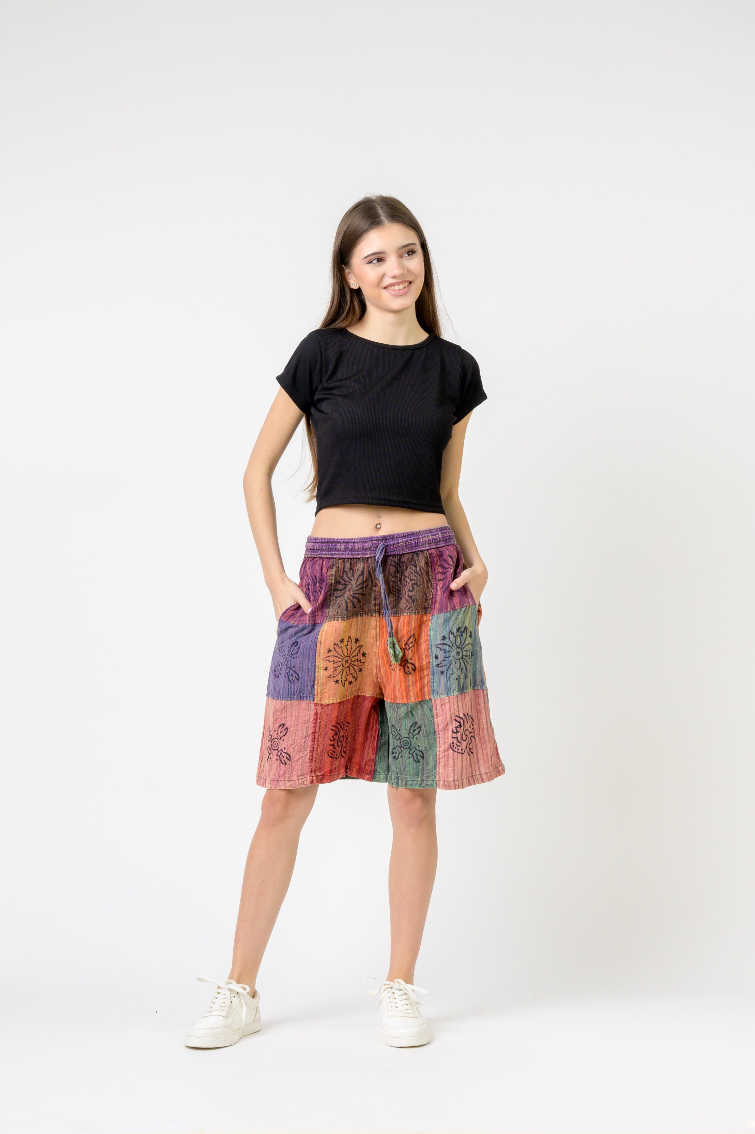 Mix Patch Short Trouser