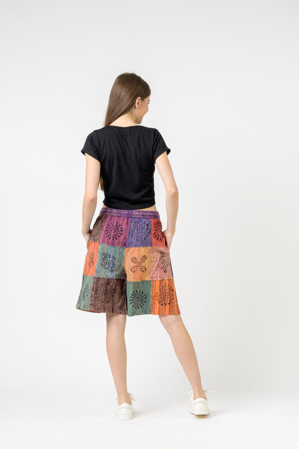 Mix Patch Short Trouser - Assorted - Style1