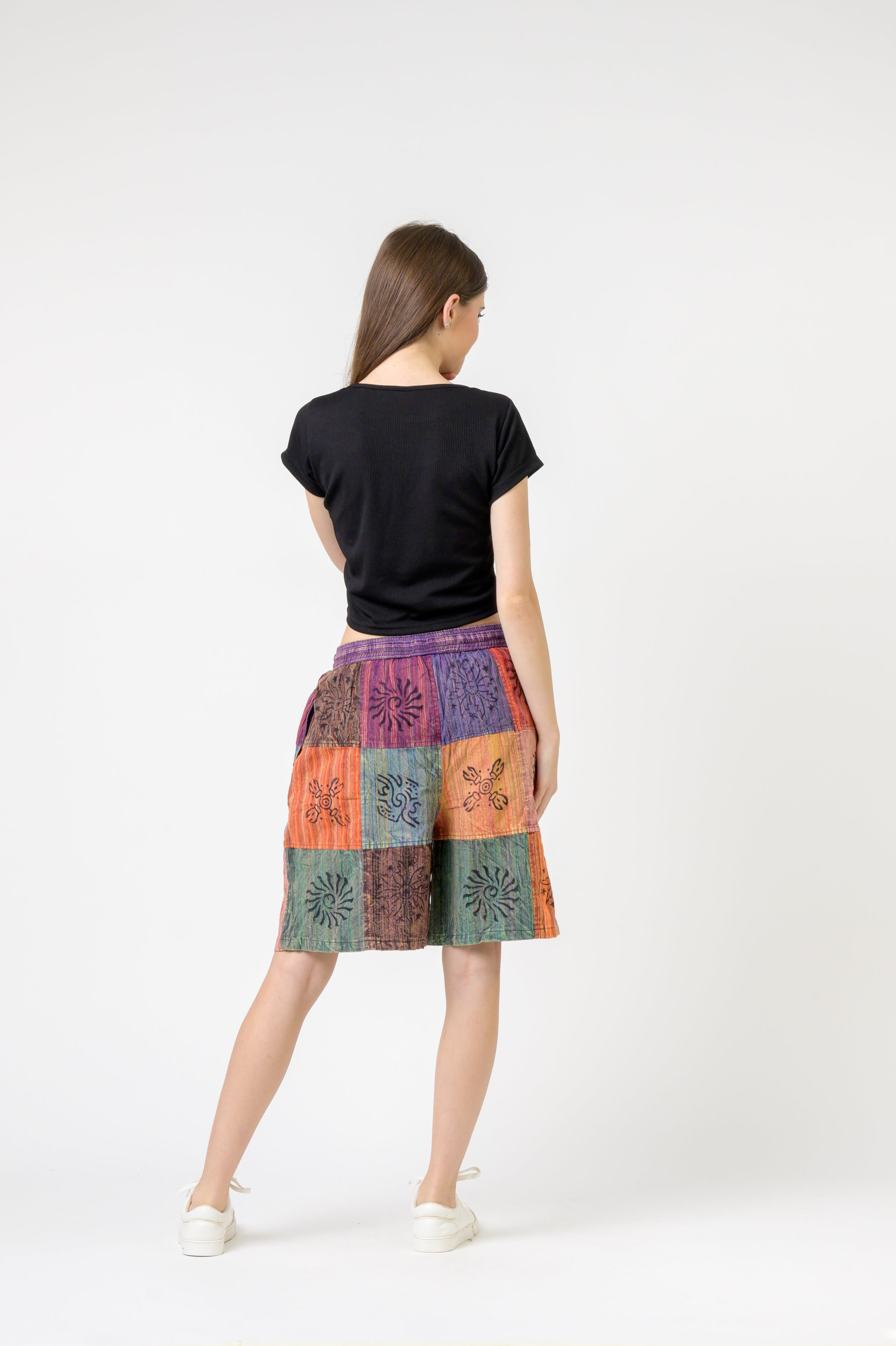 Mix Patch Short Trouser