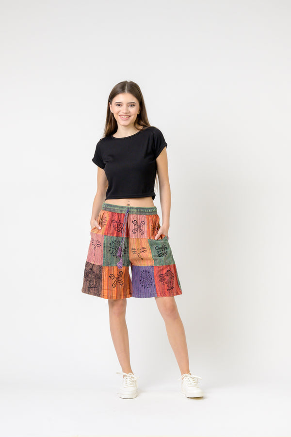 Mix Patch Short Trouser