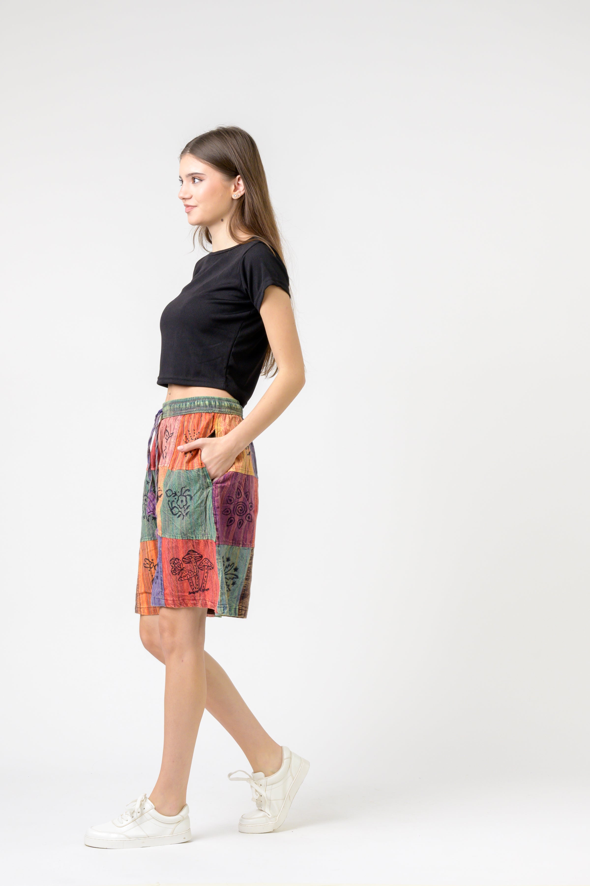 Mix Patch Short Trouser