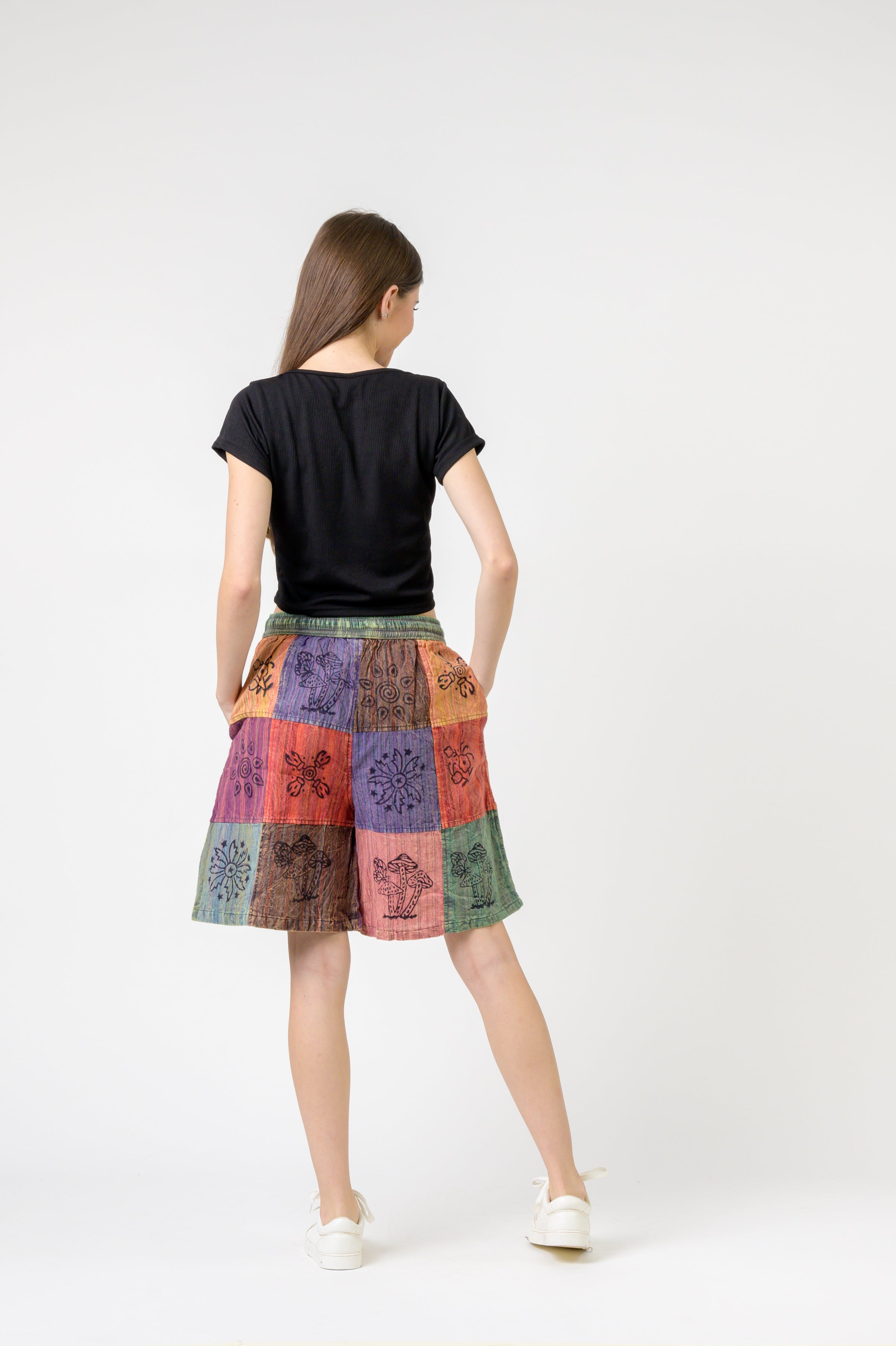 Mix Patch Short Trouser