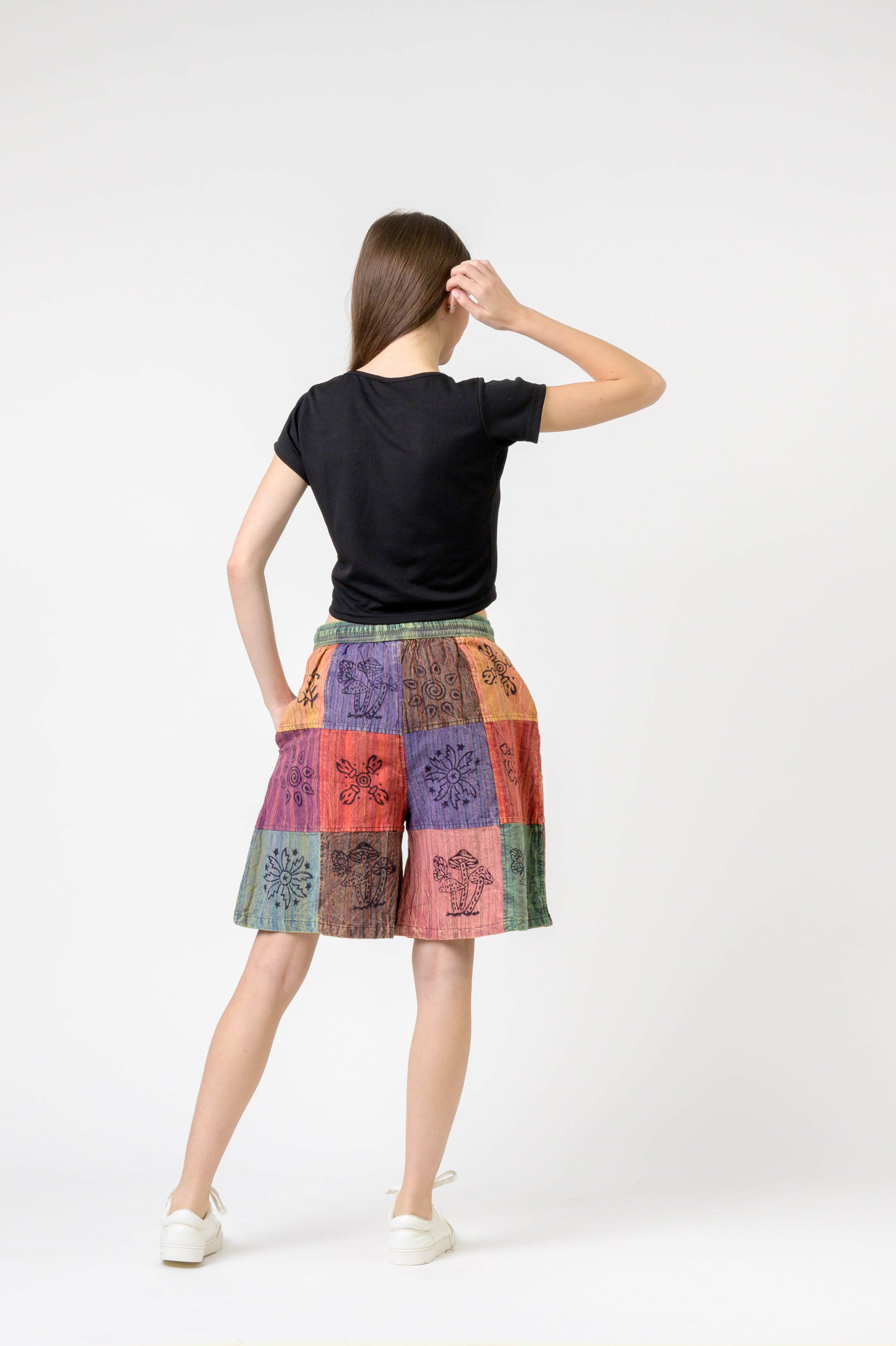 Mix Patch Short Trouser