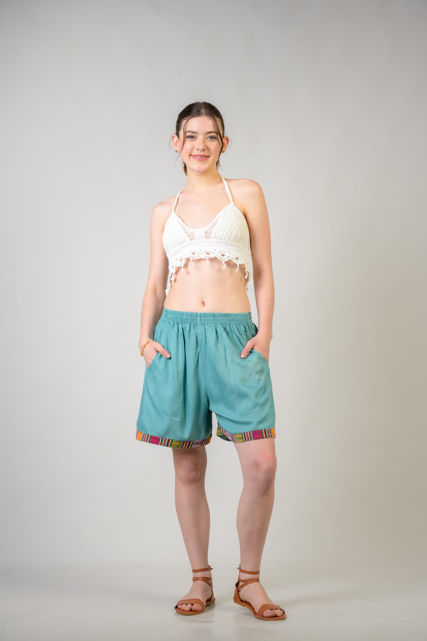 Rhea Fine Print Shorts Multicolor / One Size