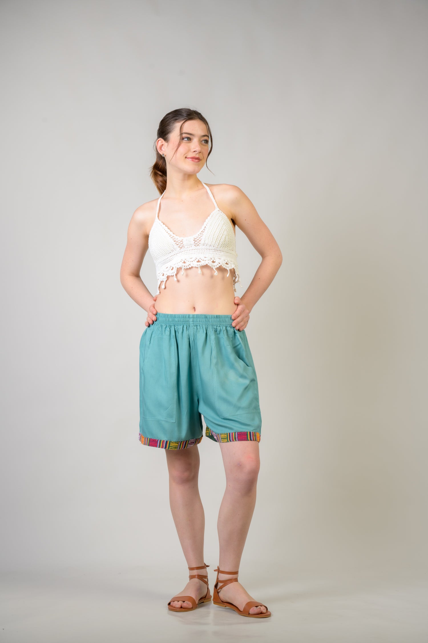 Rhea Fine Print Shorts Multicolor / One Size