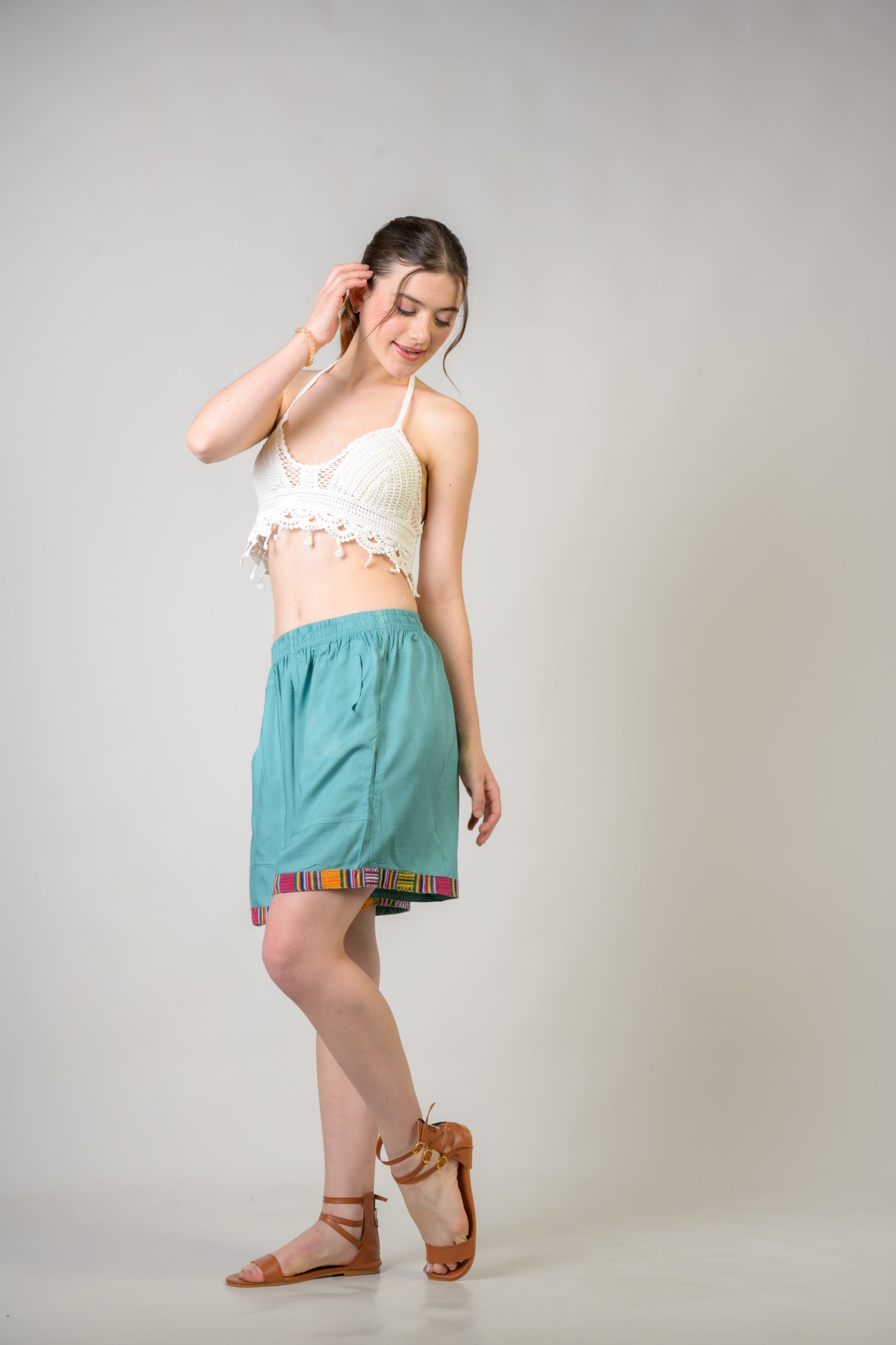 Rhea Fine Print Shorts Multicolor / One Size