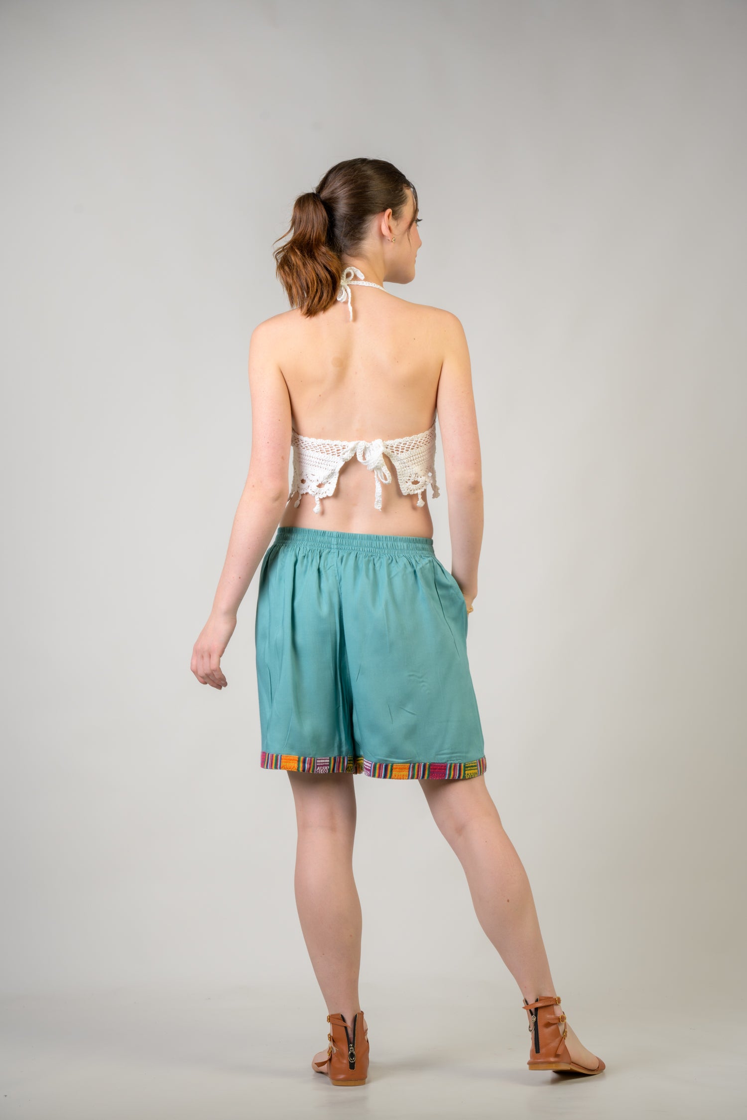 Rhea Fine Print Shorts Multicolor / One Size