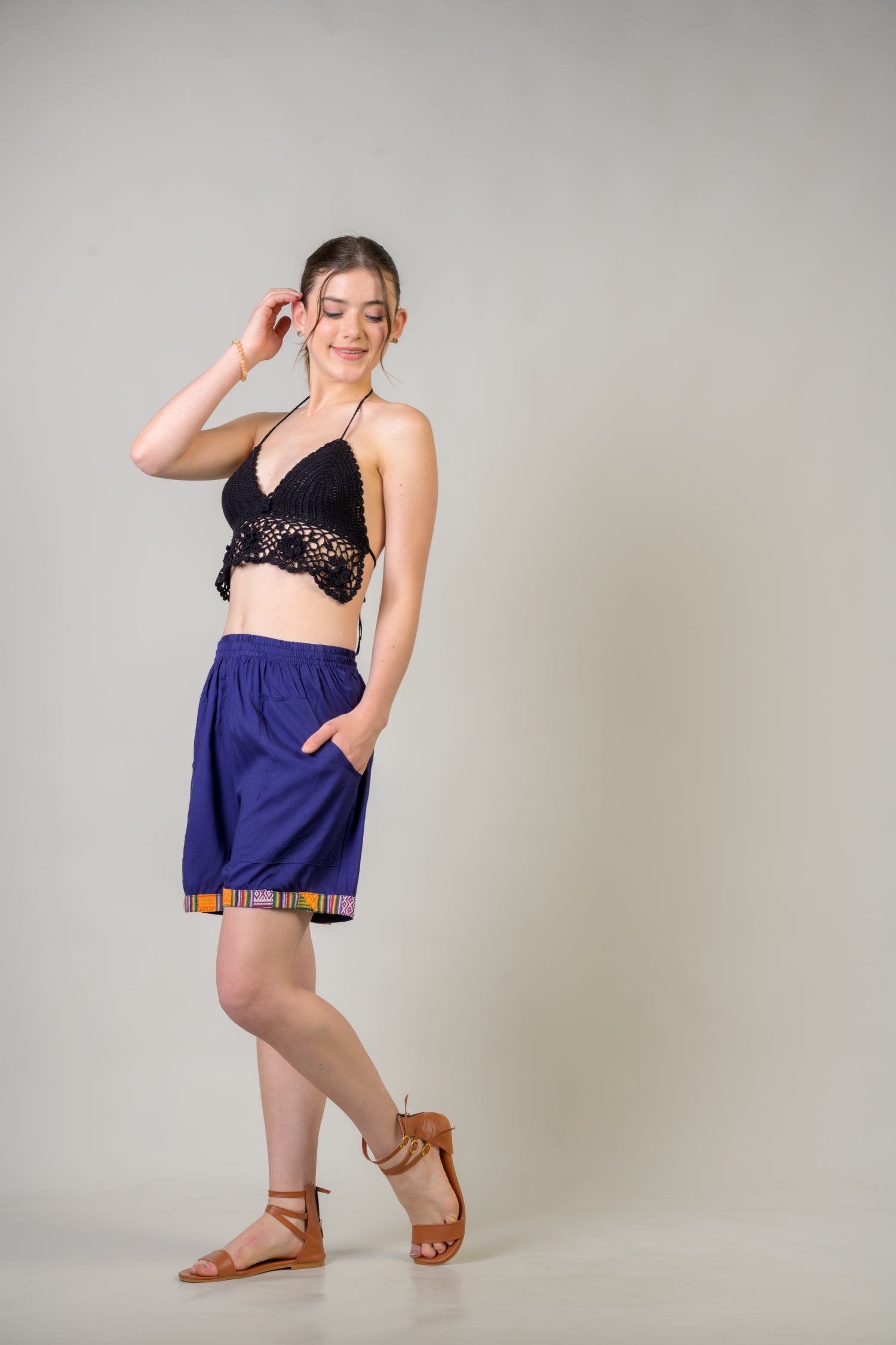 Fine Print Shorts - Assorted