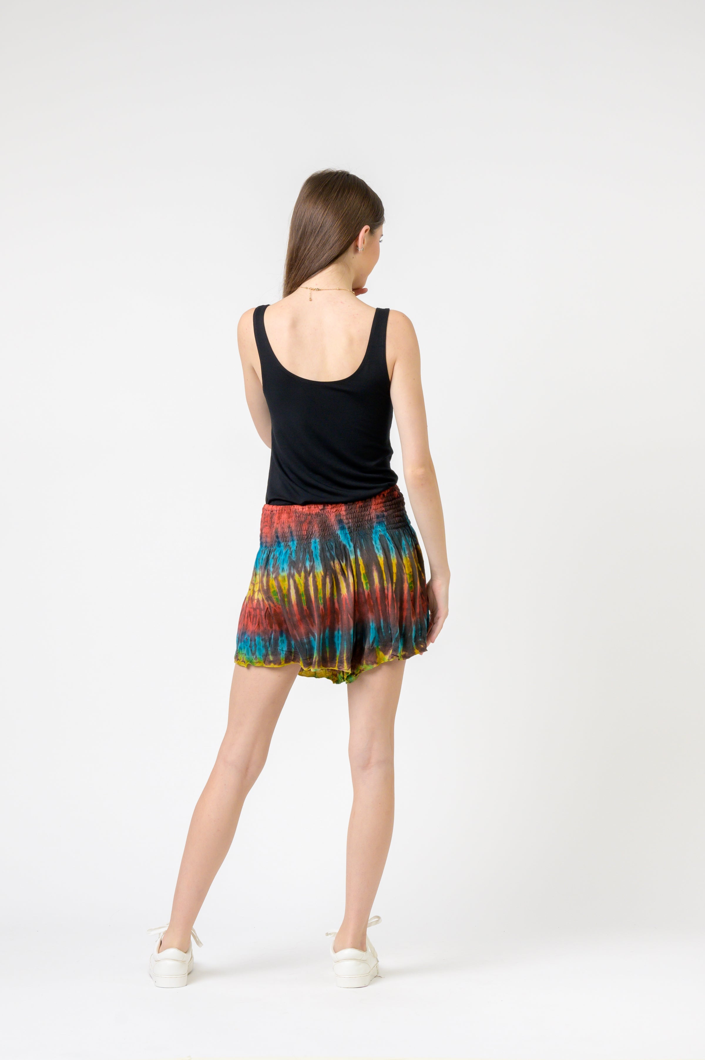 Tai-Dai Shorts - Brown