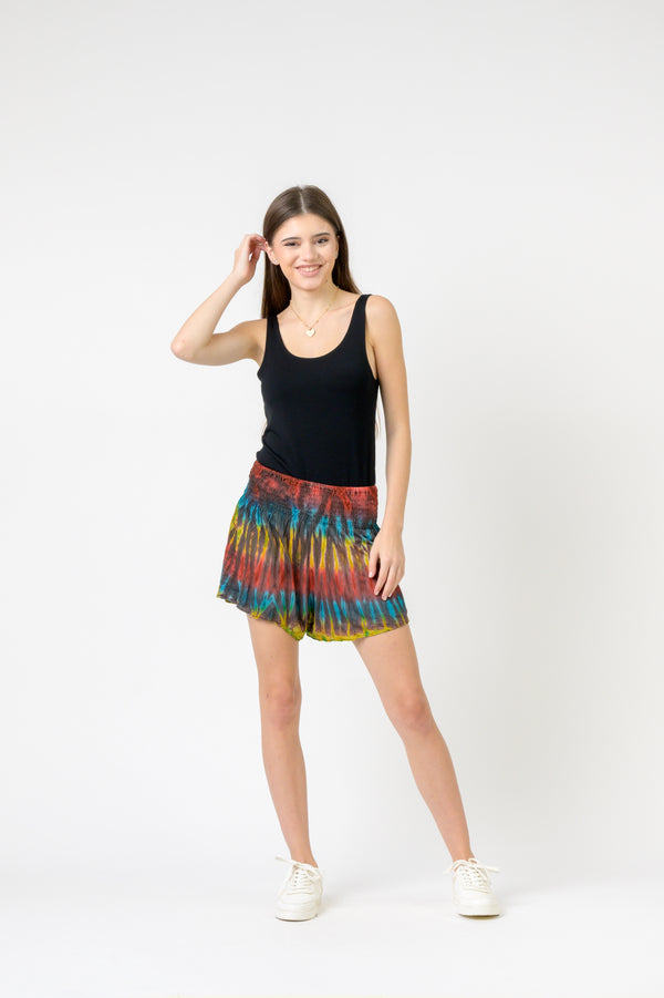 Tai-Dai Shorts - Brown
