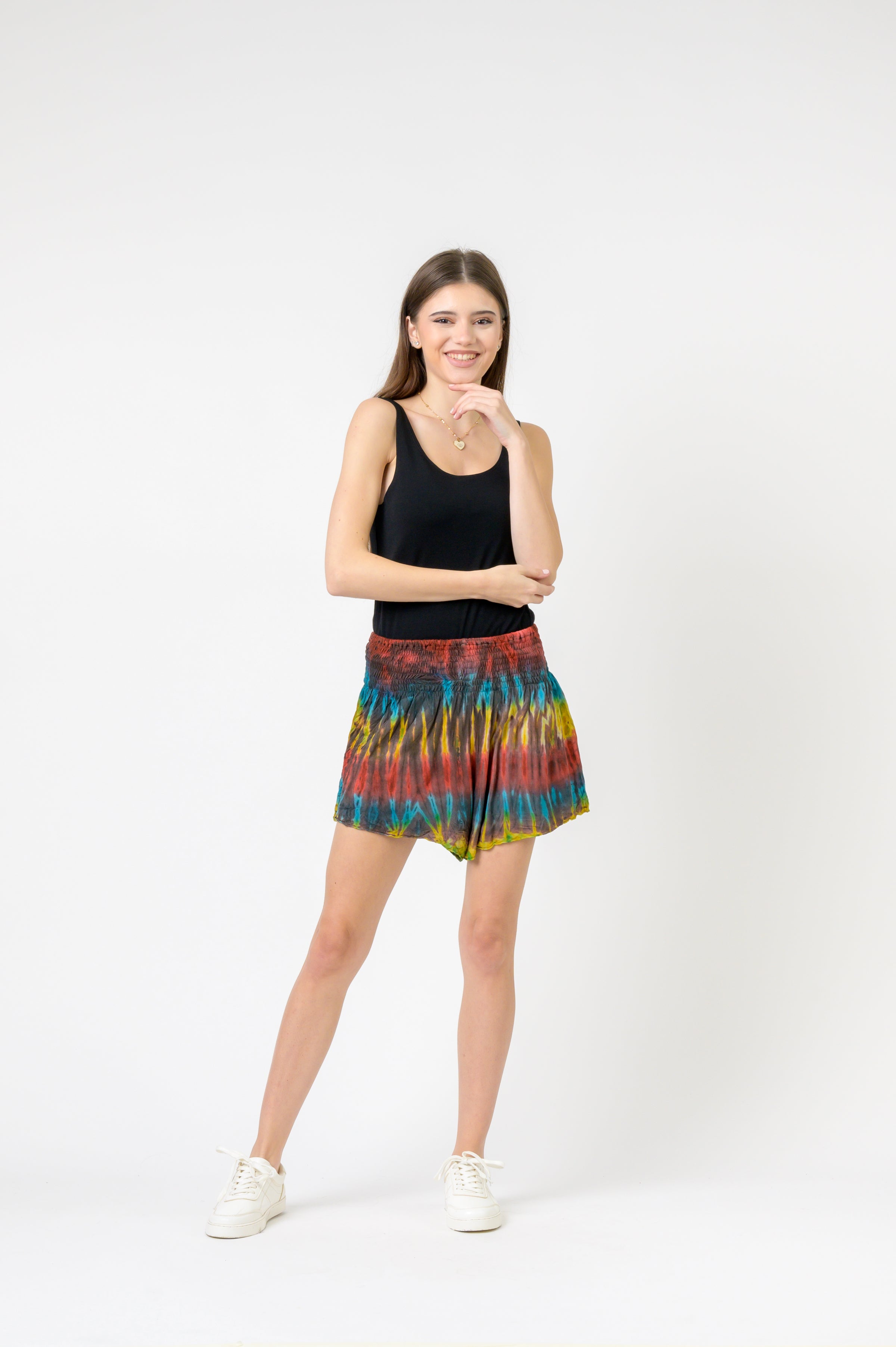 Tai-Dai Shorts - Brown