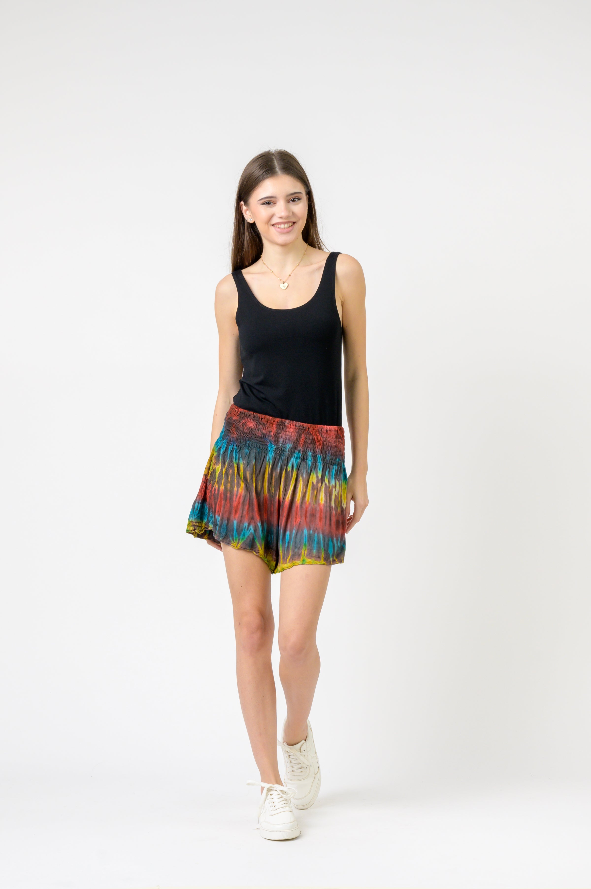Tai-Dai Shorts - Brown