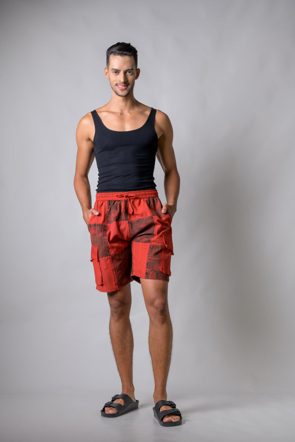 Mushroom Shorts - Maroon
