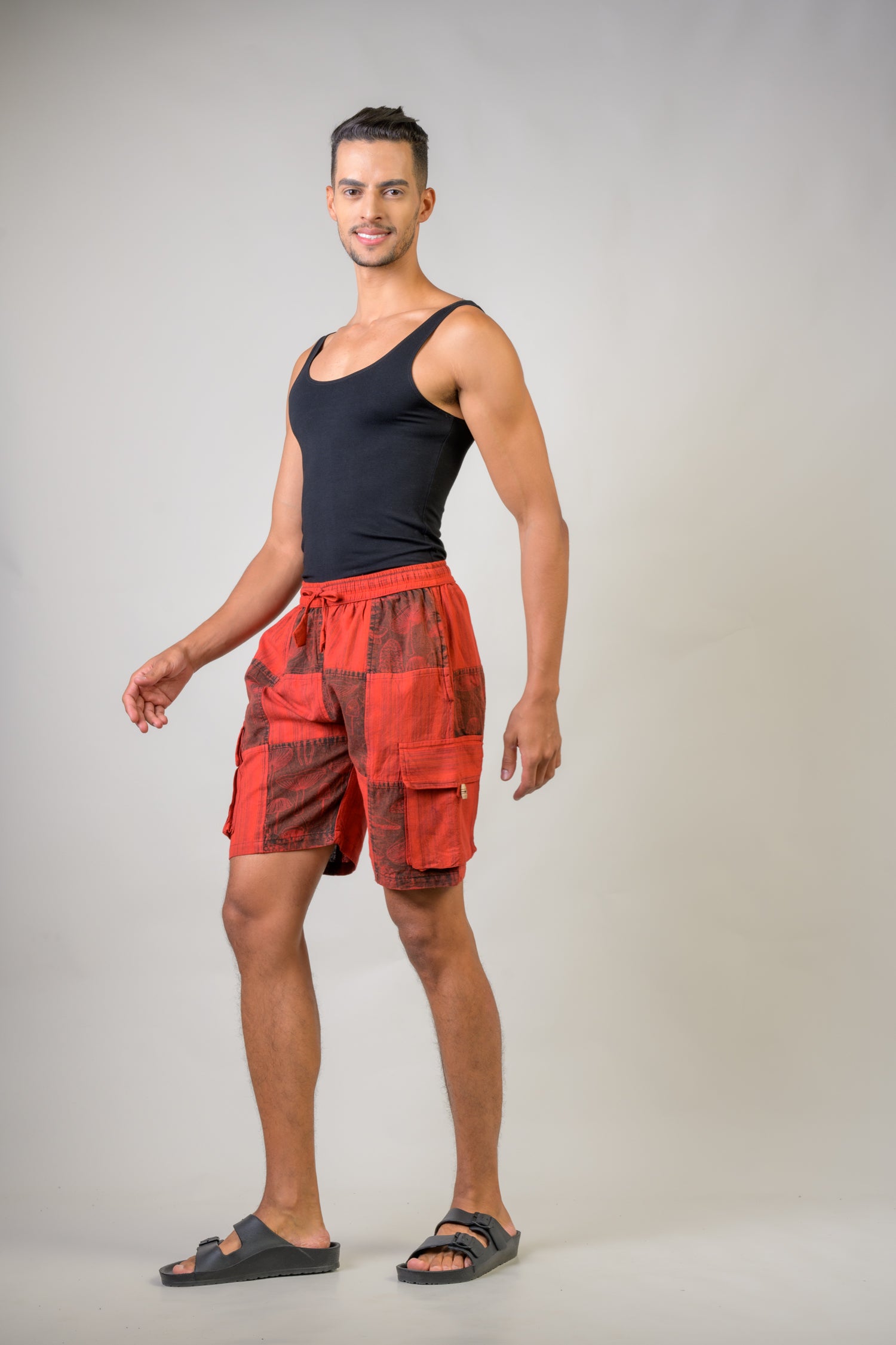 Mushroom Shorts - Maroon
