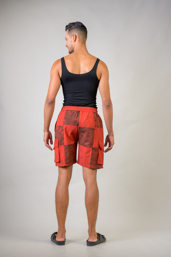 Mushroom Shorts - Maroon