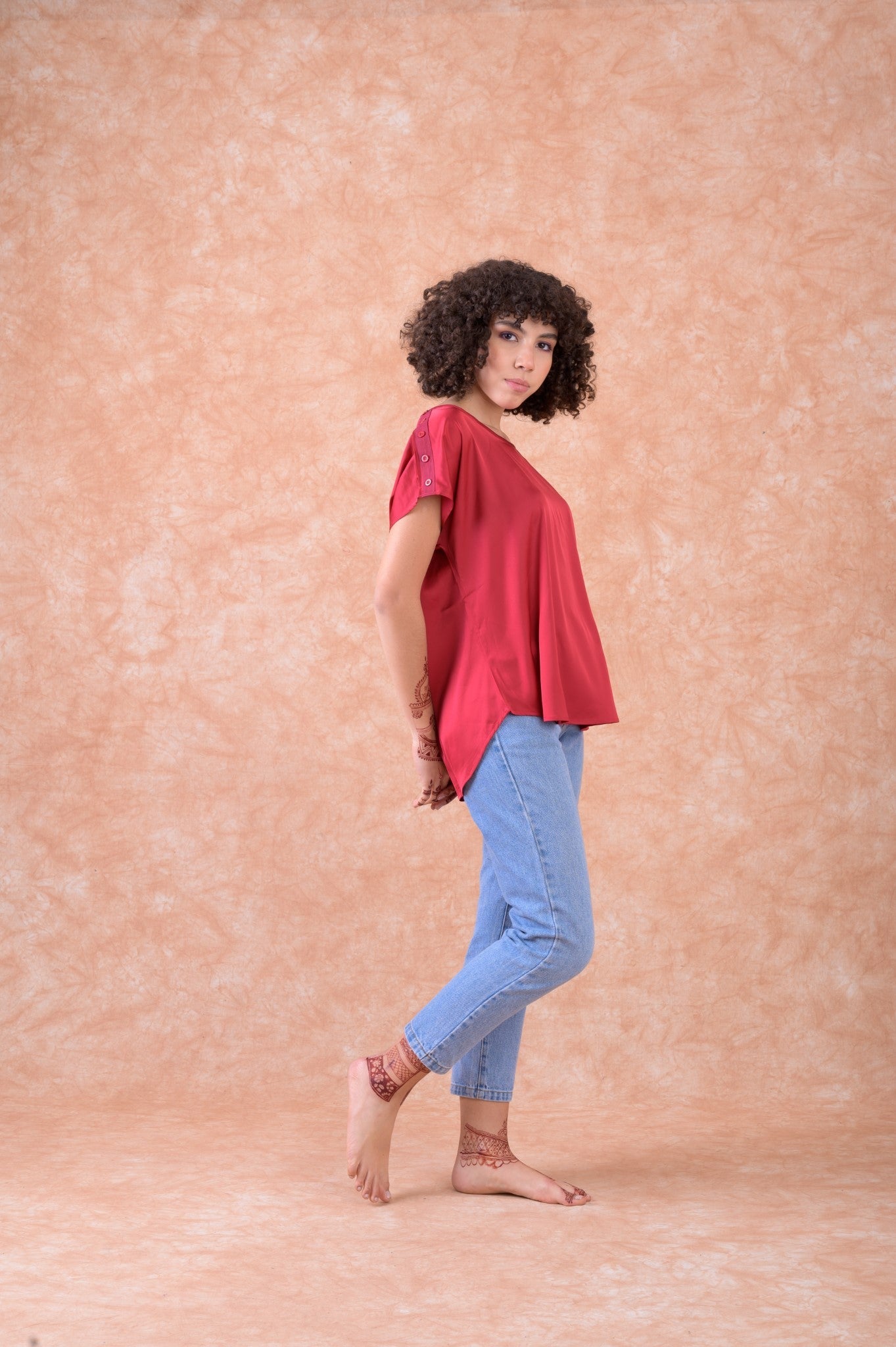 Libra Top - Red