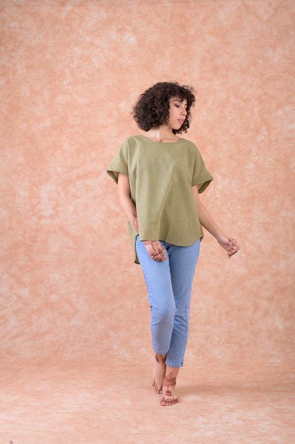 Stella Top - Olive