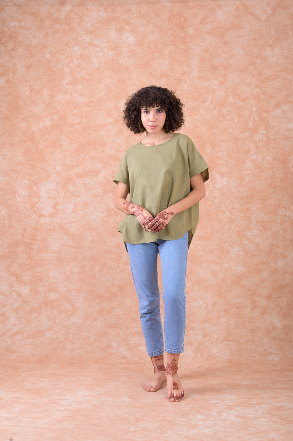 Stella Top - Olive