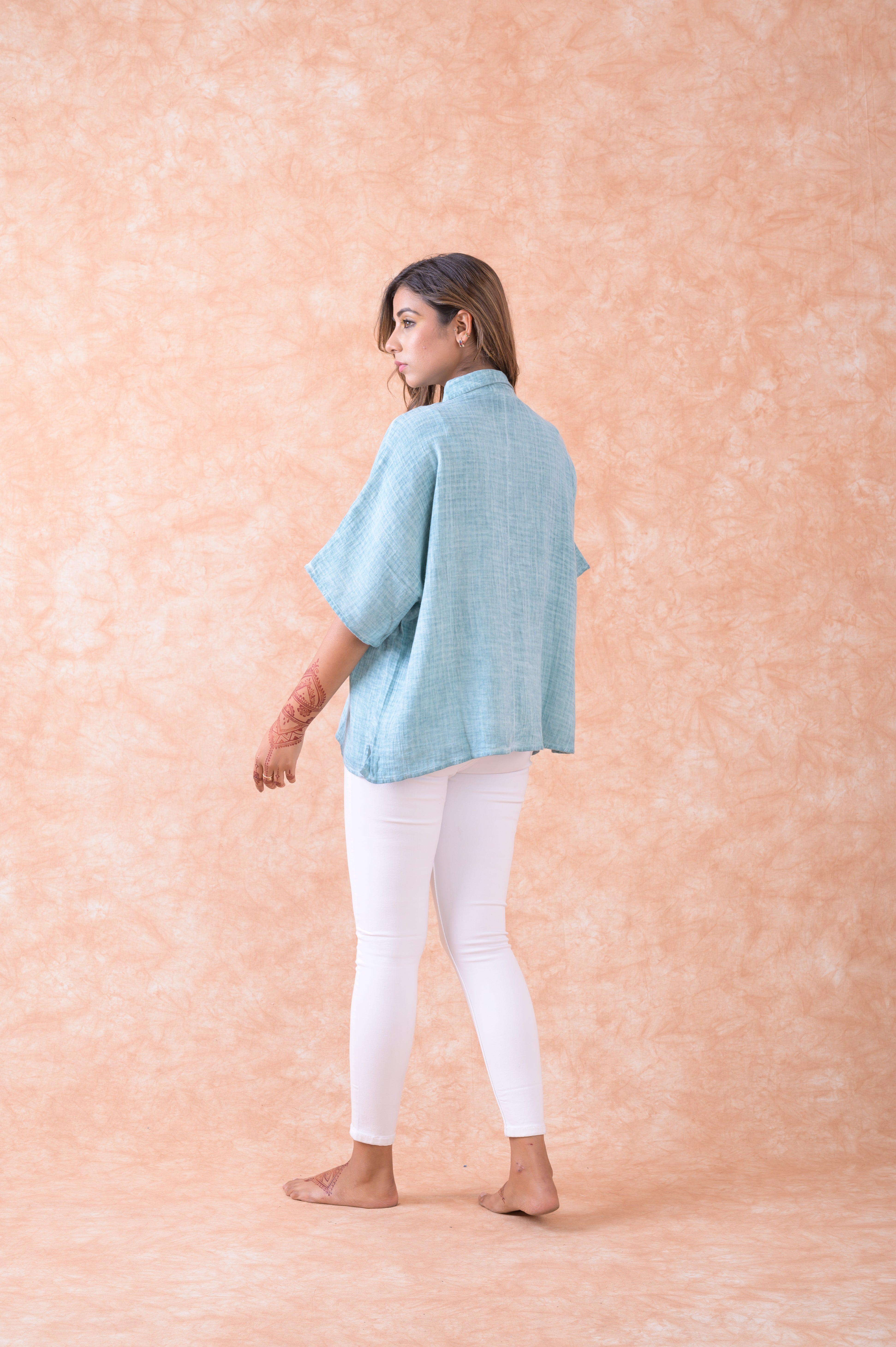 Rhea Faux Vintage Polo