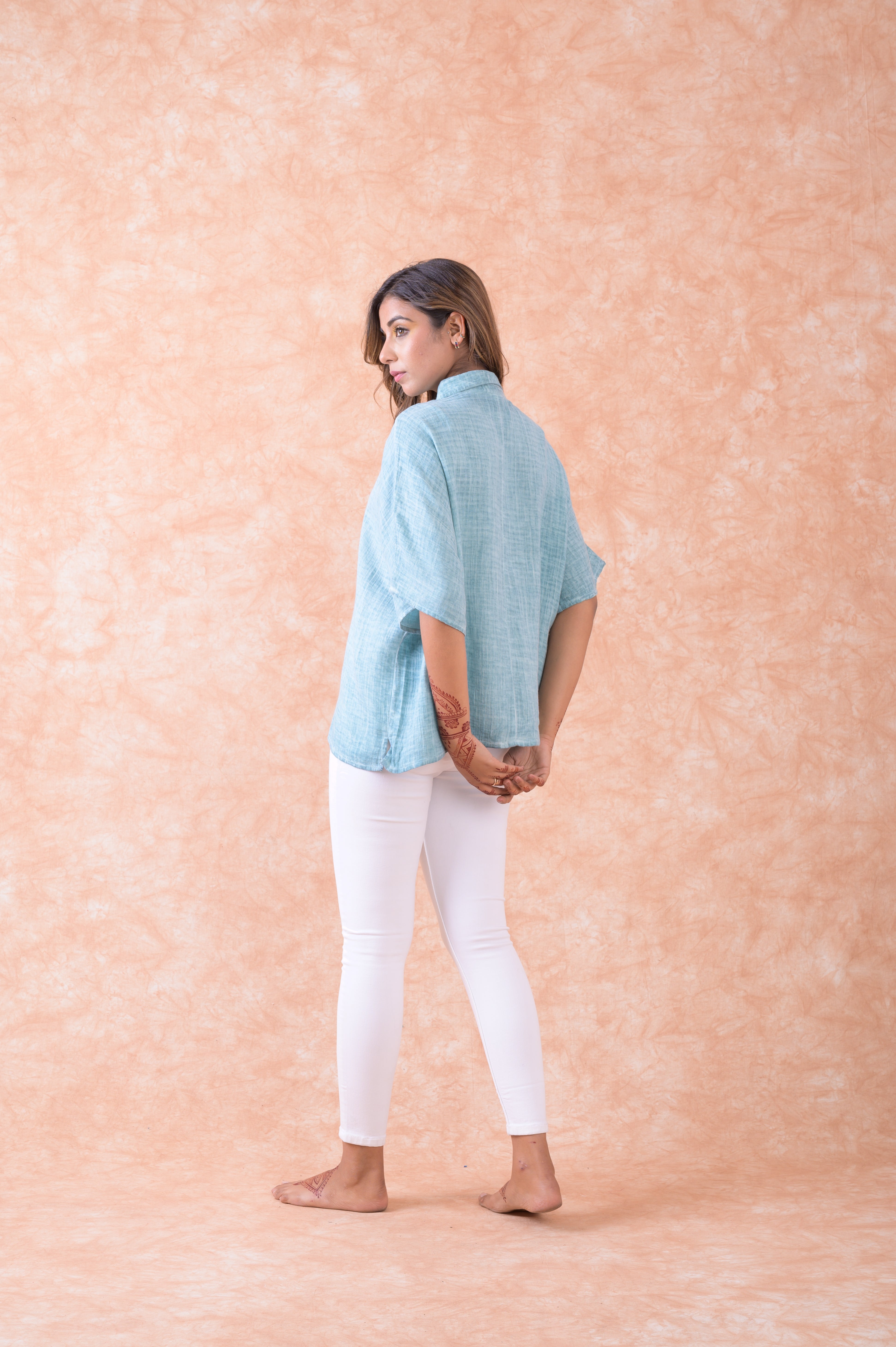 Rhea Faux Vintage Polo