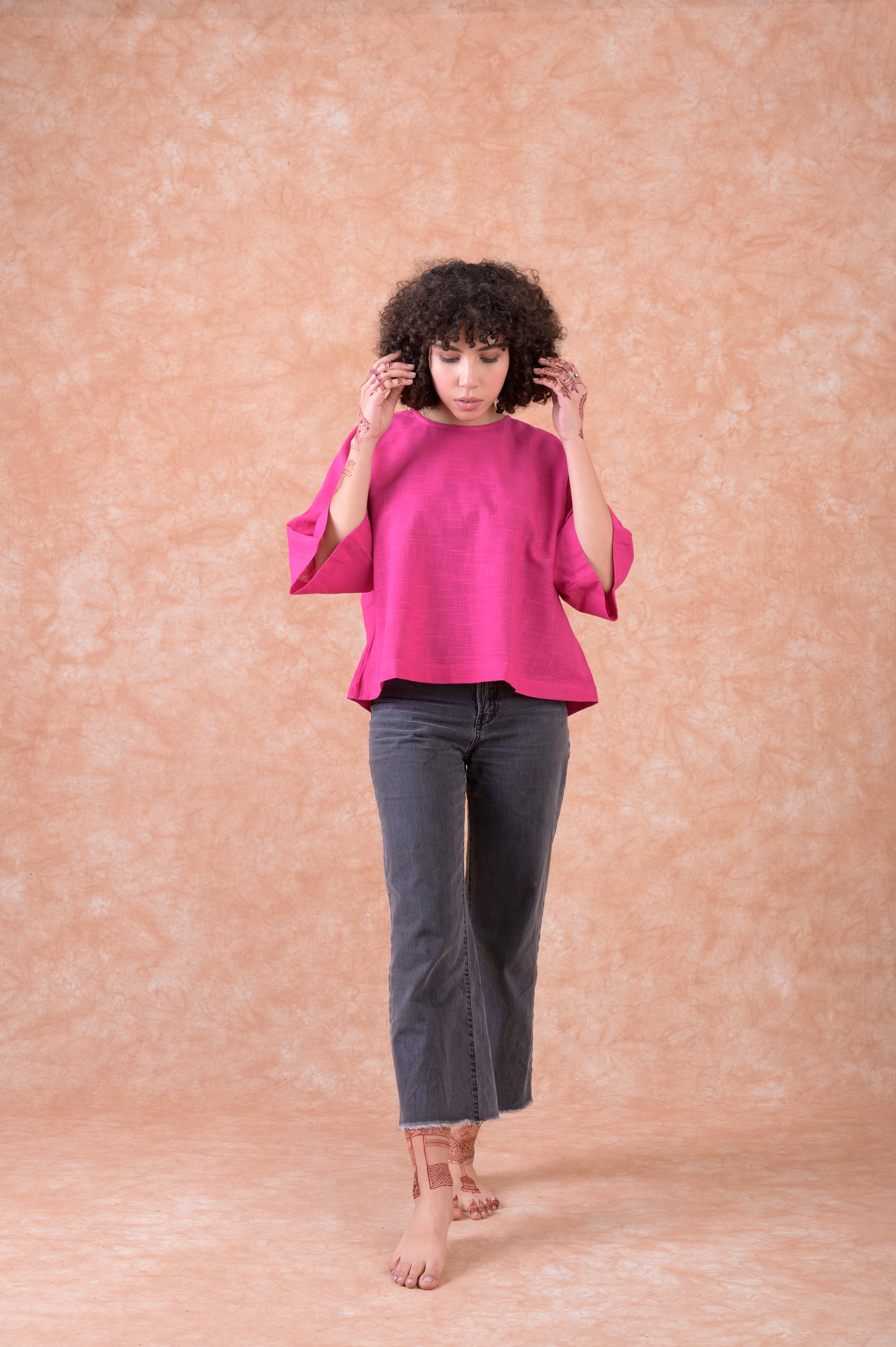 Rhea Maira Short Sleeve Top