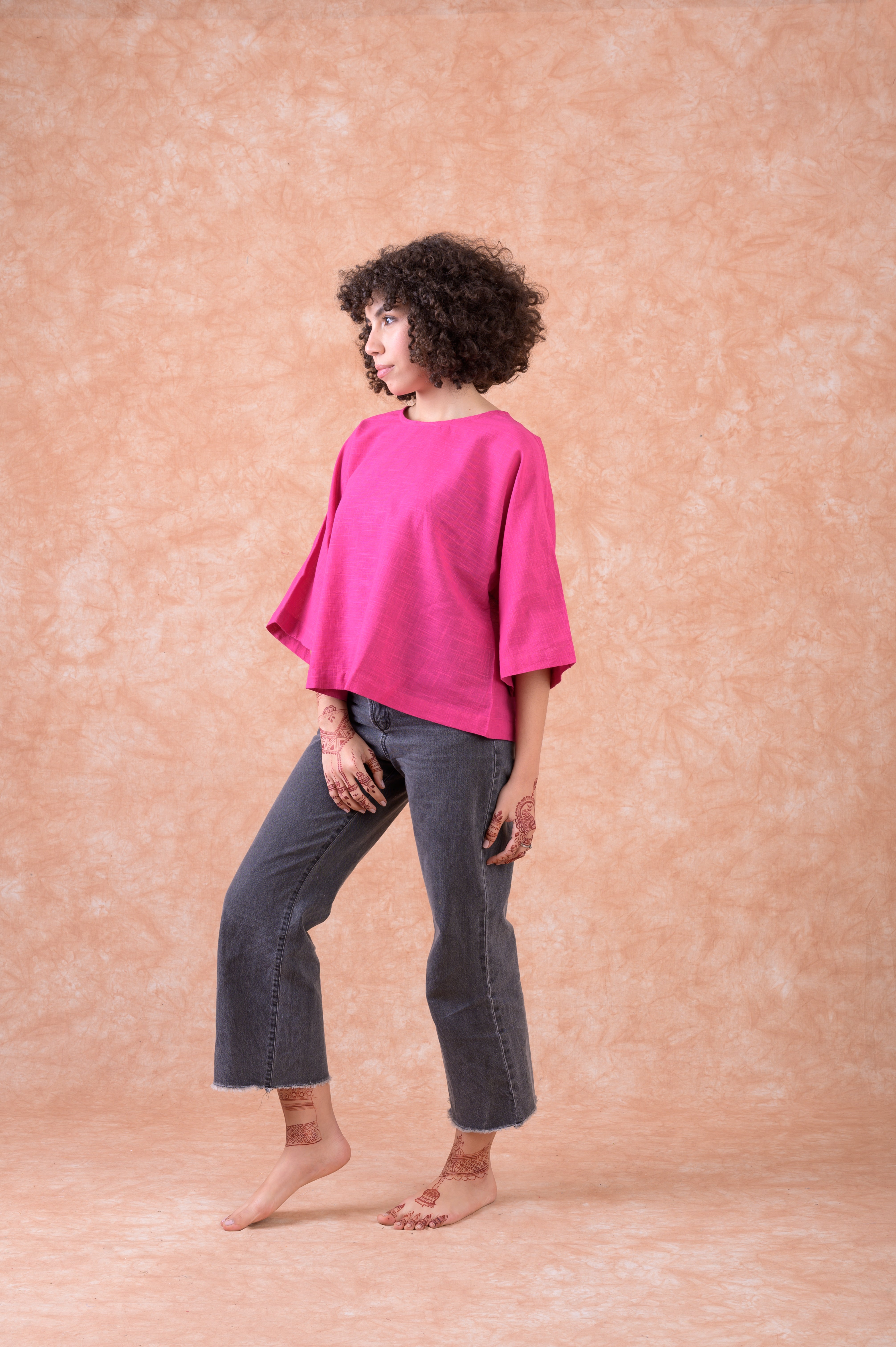 Rhea Maira Short Sleeve Top