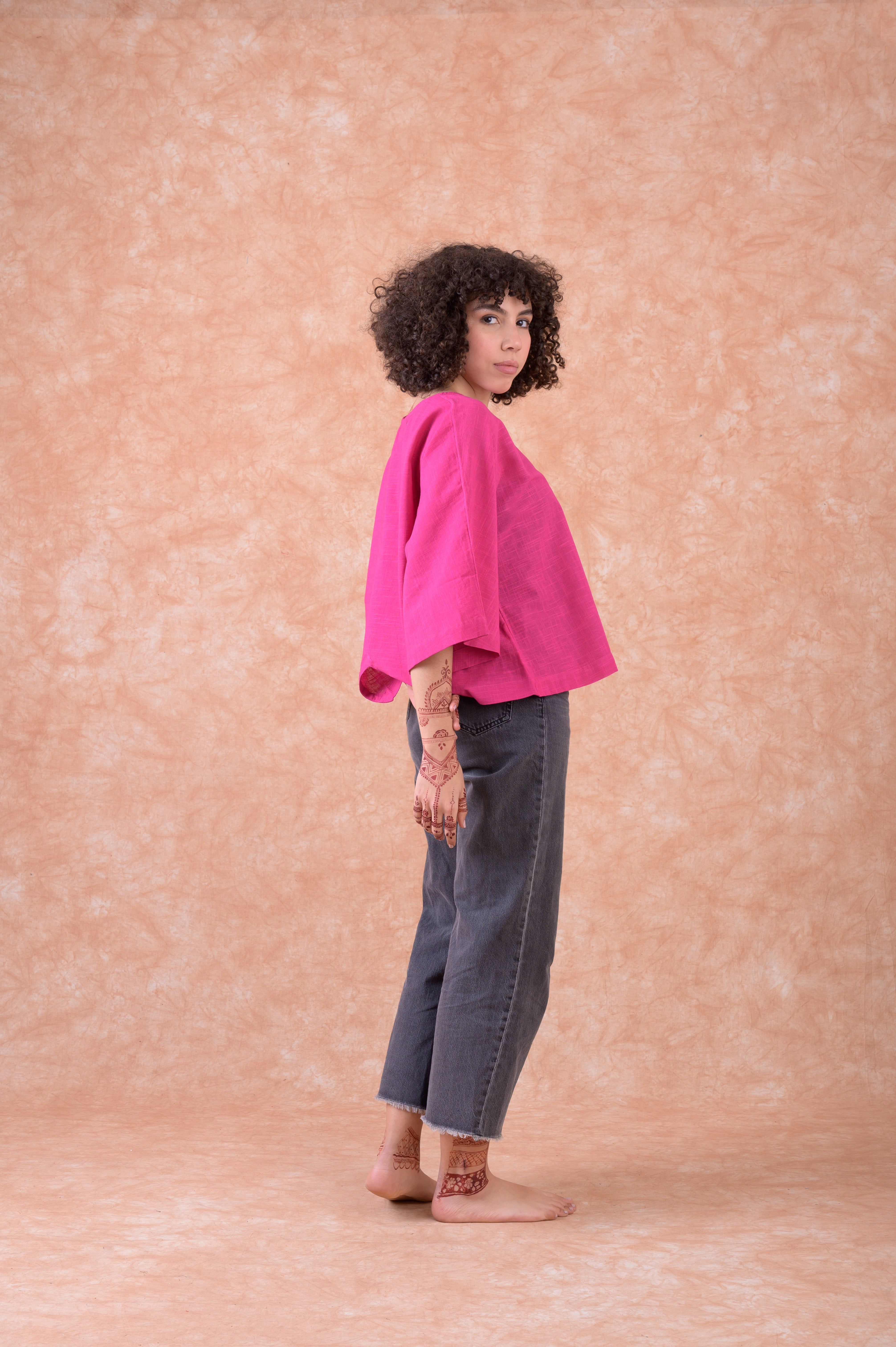 Rhea Maira Short Sleeve Top