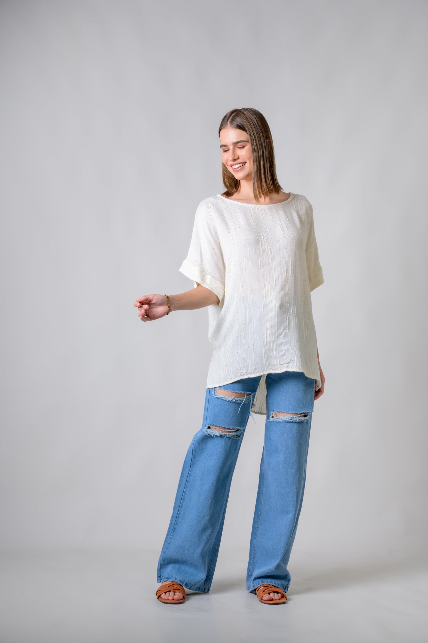 Rhea Luna Top Natural / S/M