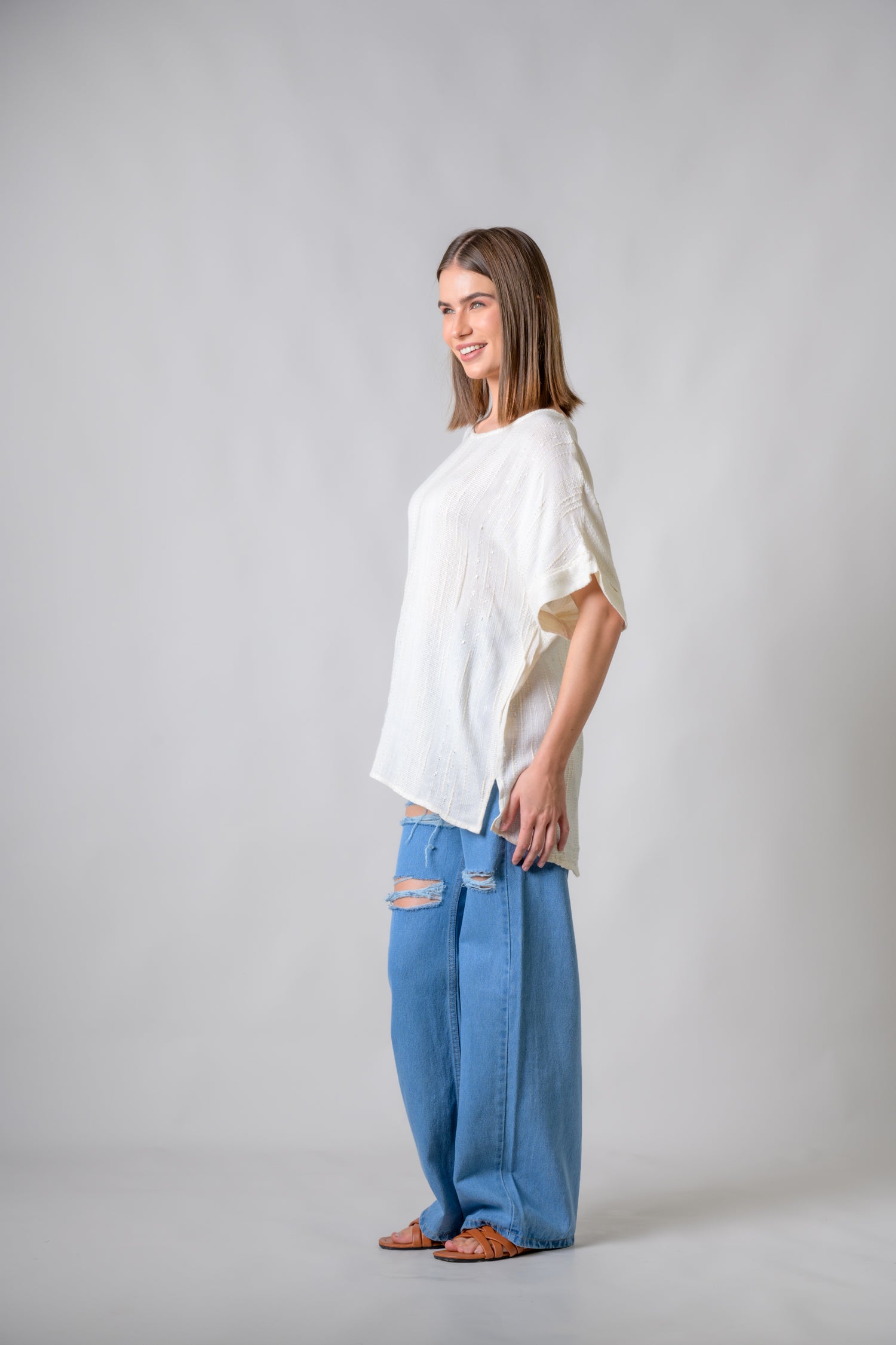 Rhea Luna Top Natural / S/M