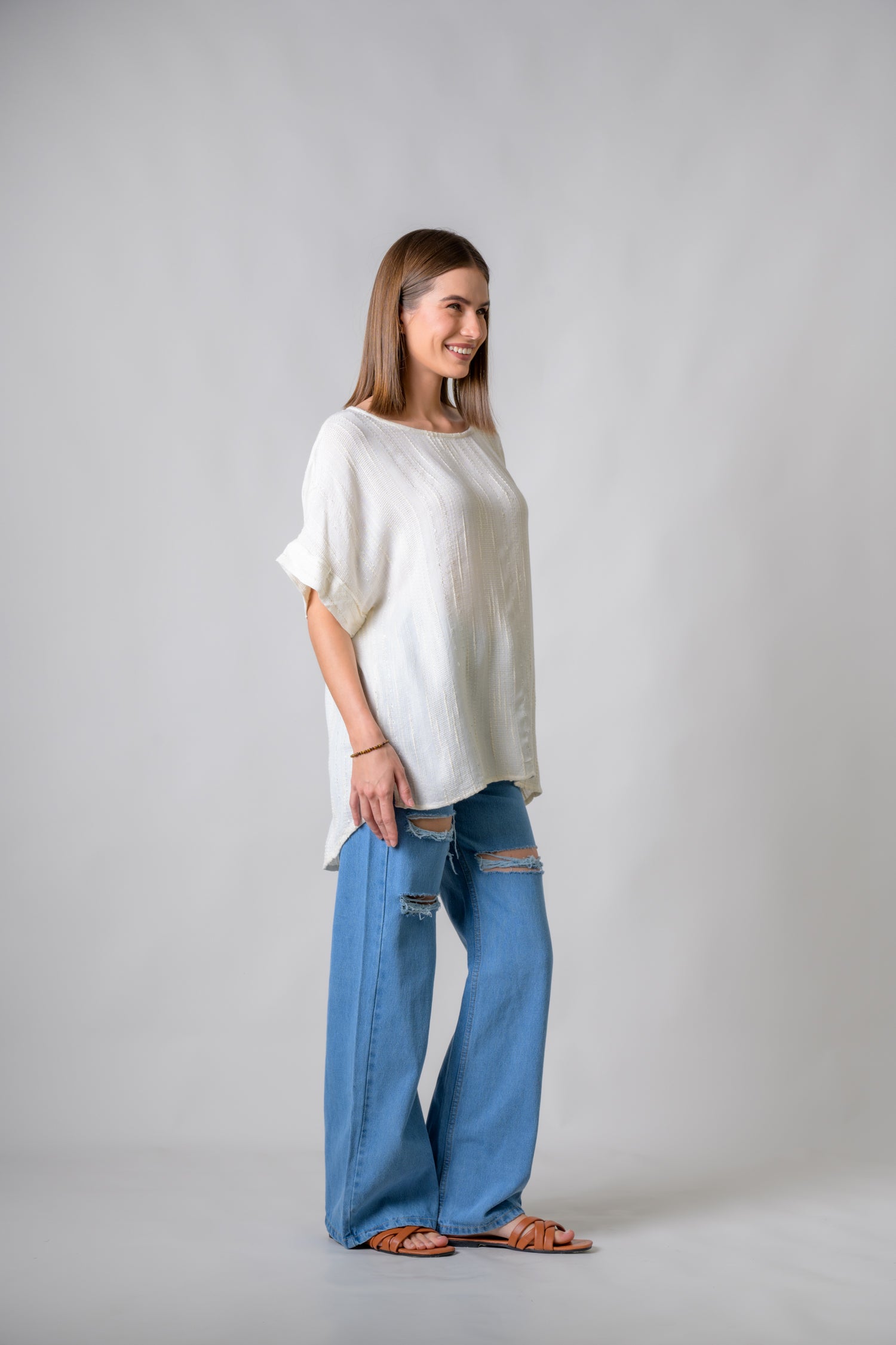 Rhea Luna Top Natural / S/M