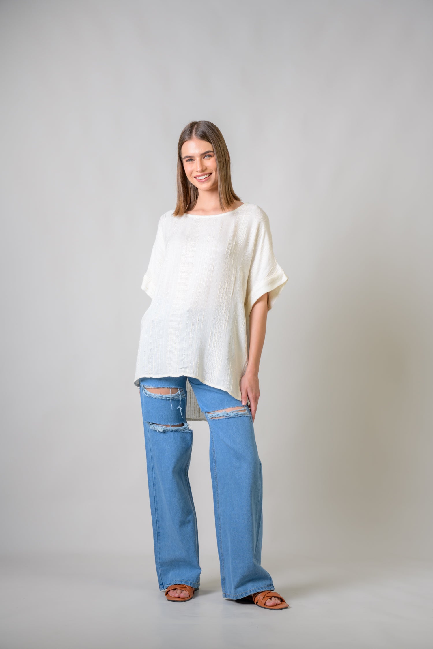 Rhea Luna Top Natural / S/M