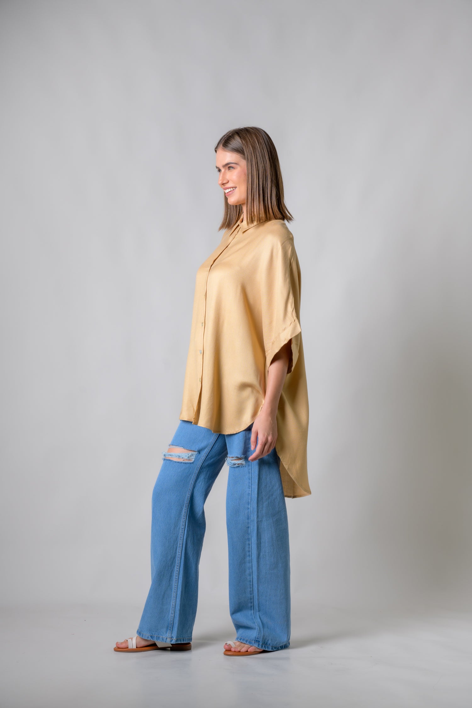 Mila Shirt - Beige