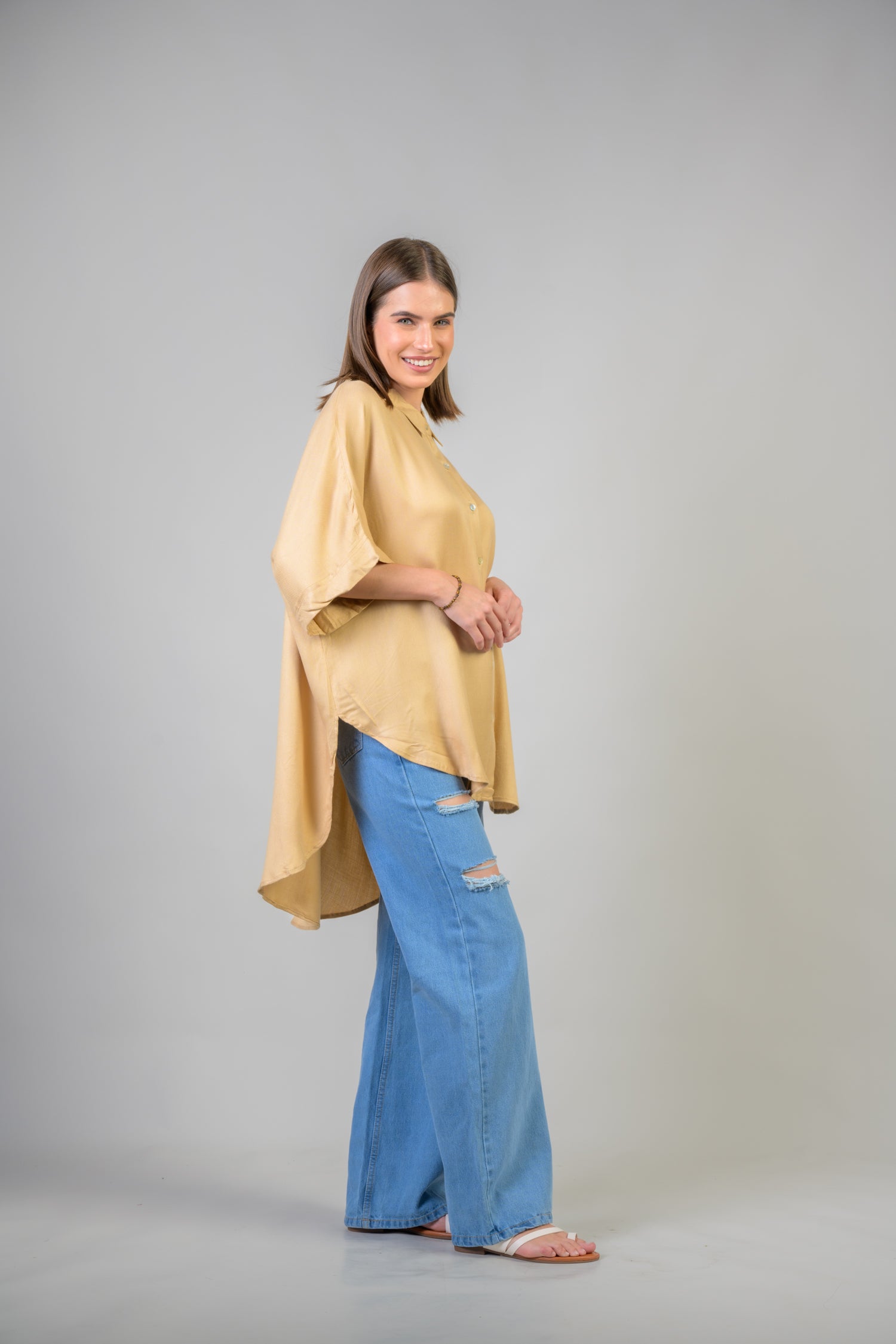 Mila Shirt - Beige