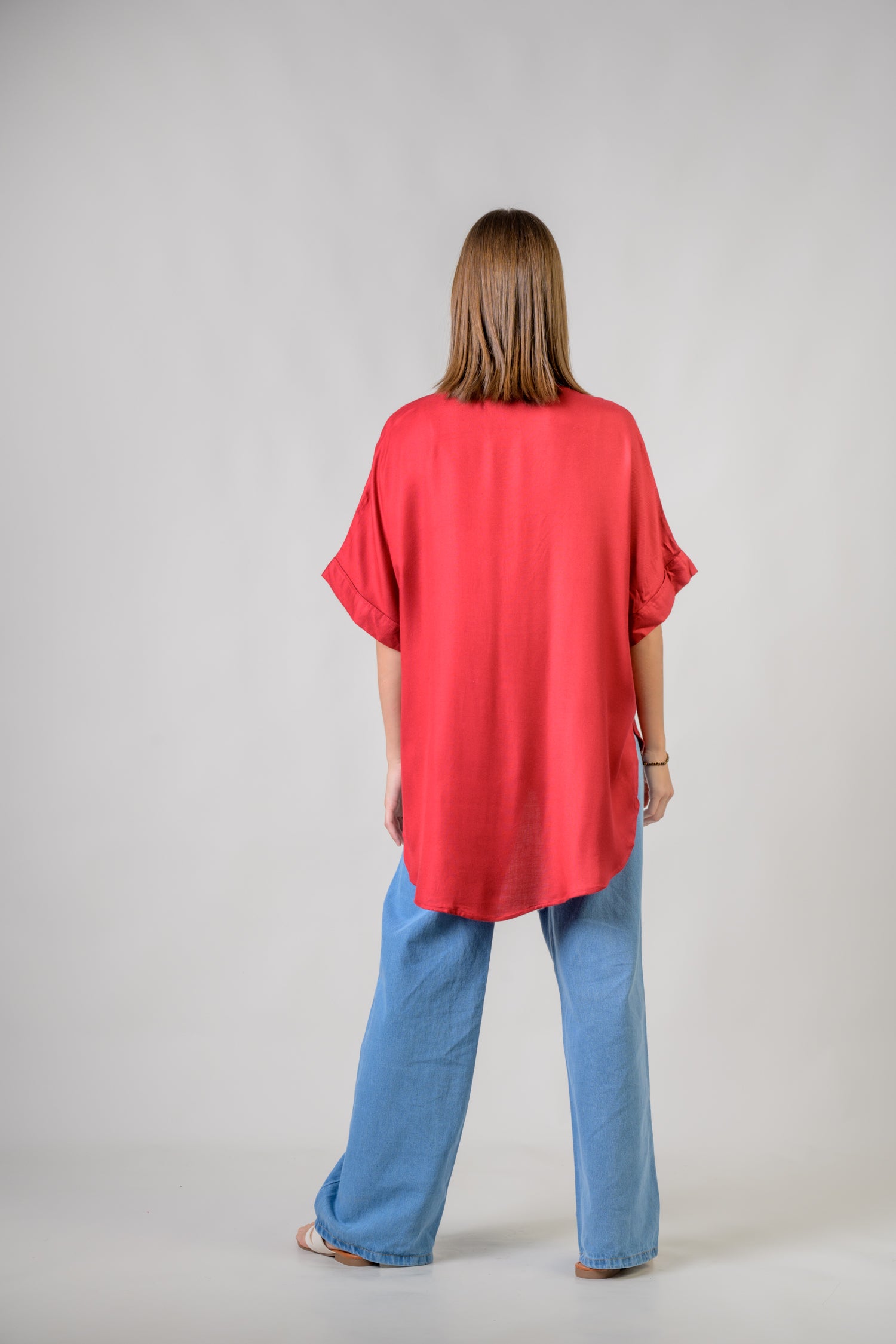 Mila Shirt - Maroon