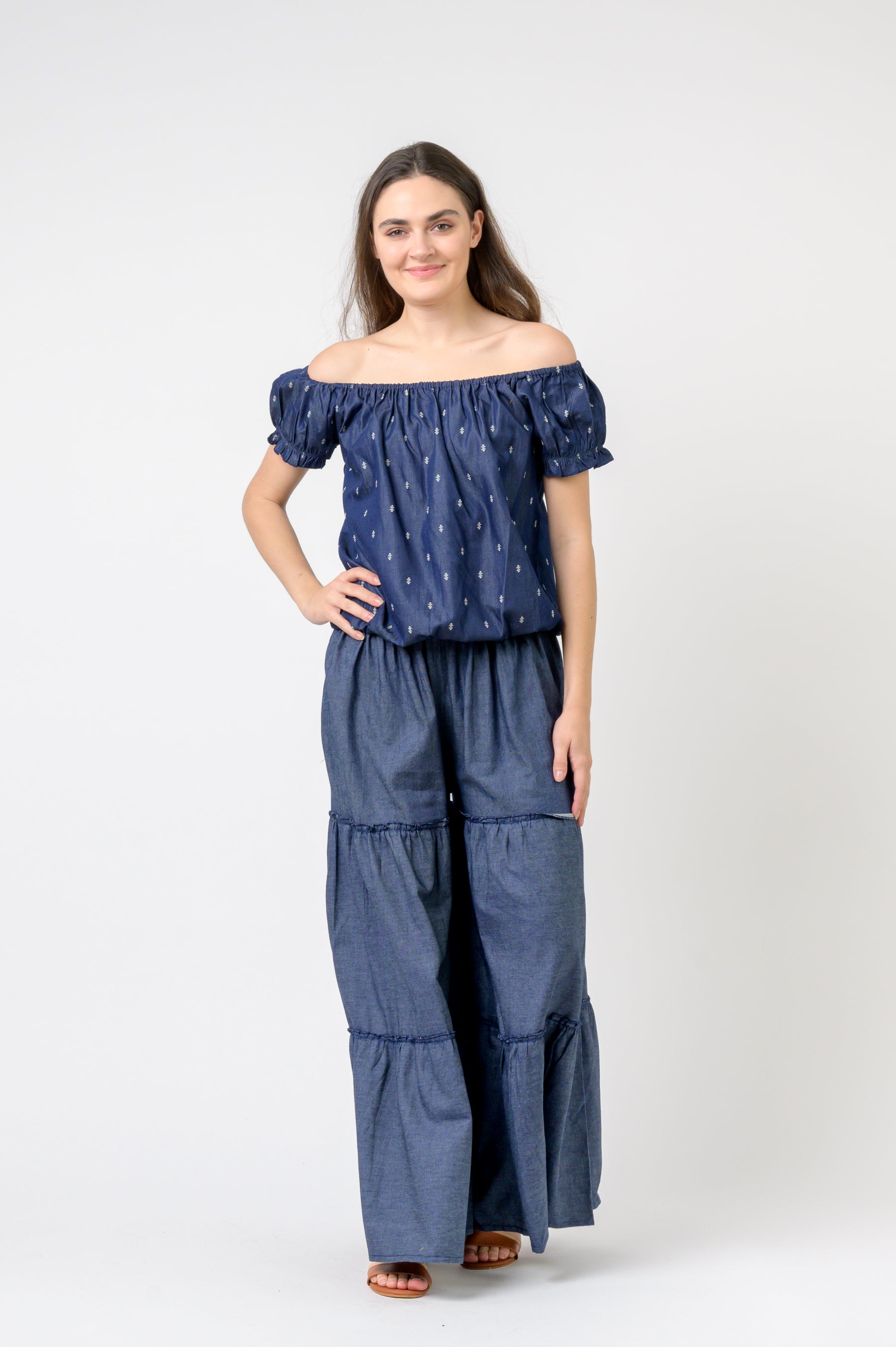 Rosey Top - Blue Arrow