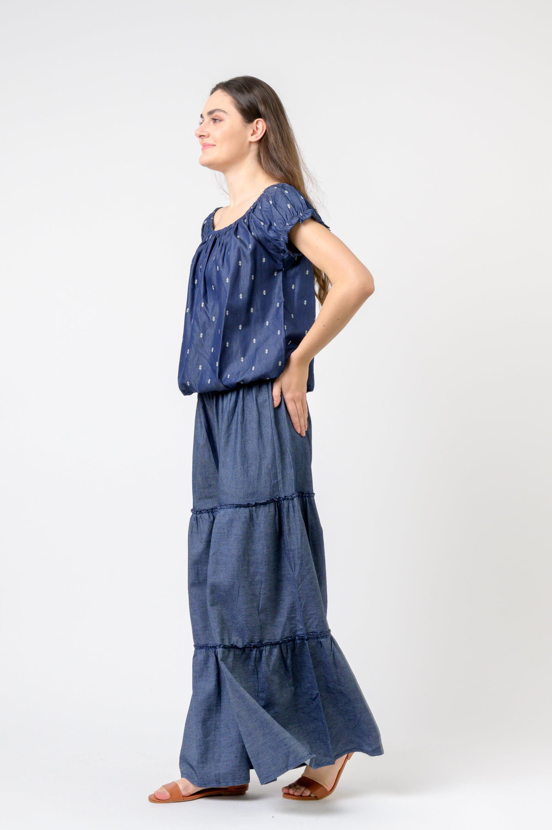 Rosey Top - Blue Arrow