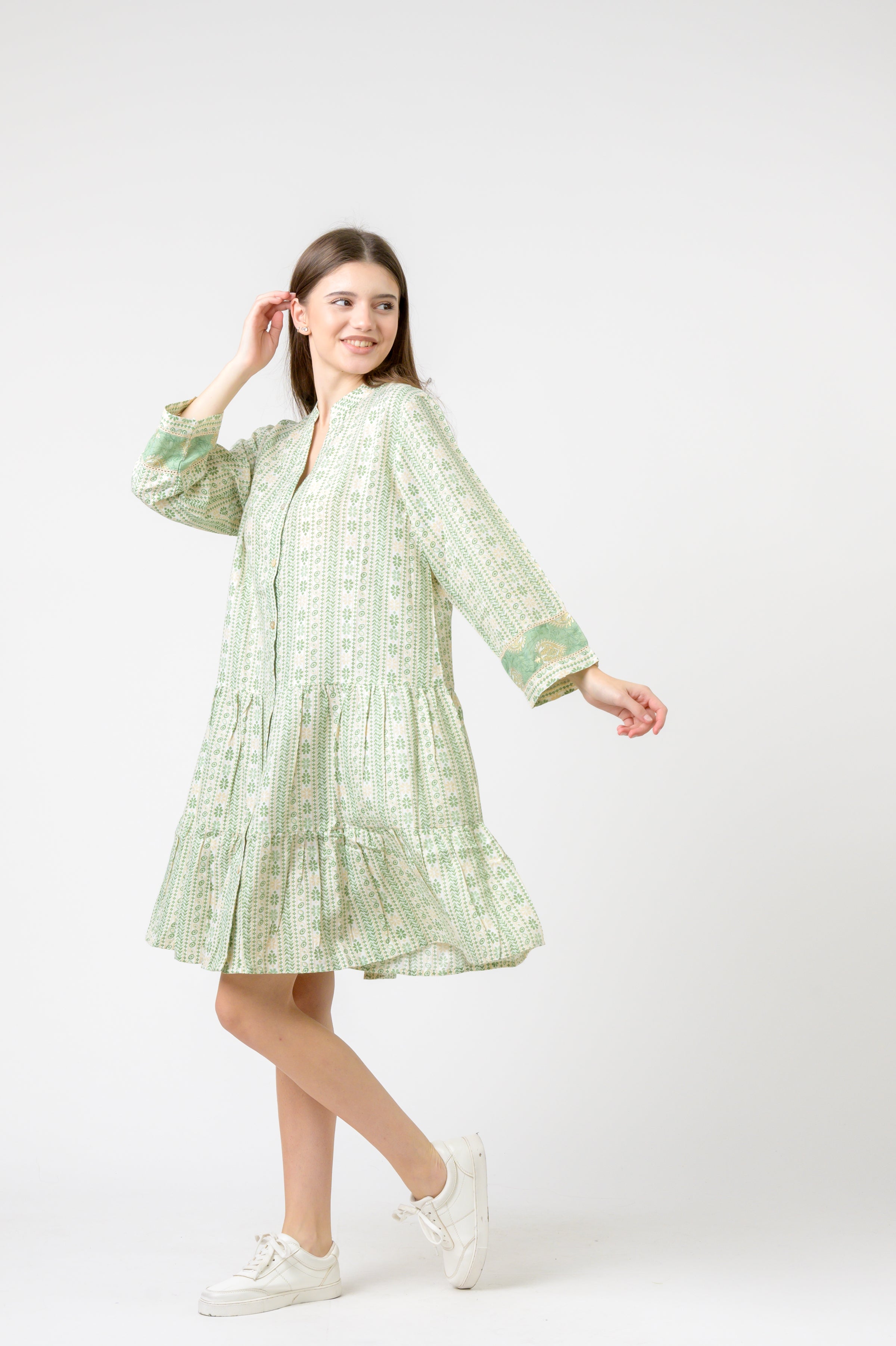 Josie Top Flower Print