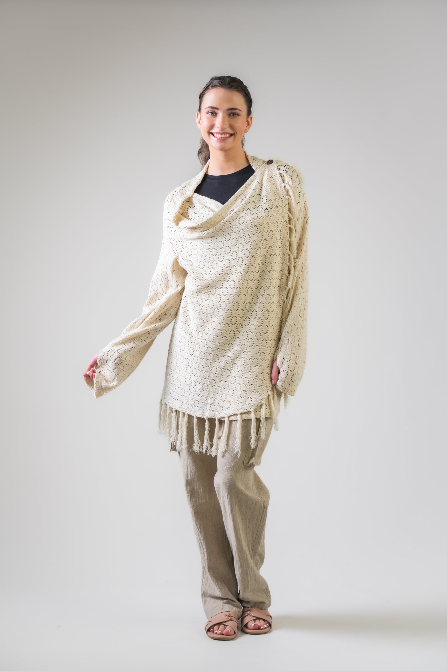 Rhea Pattern Style Sweater