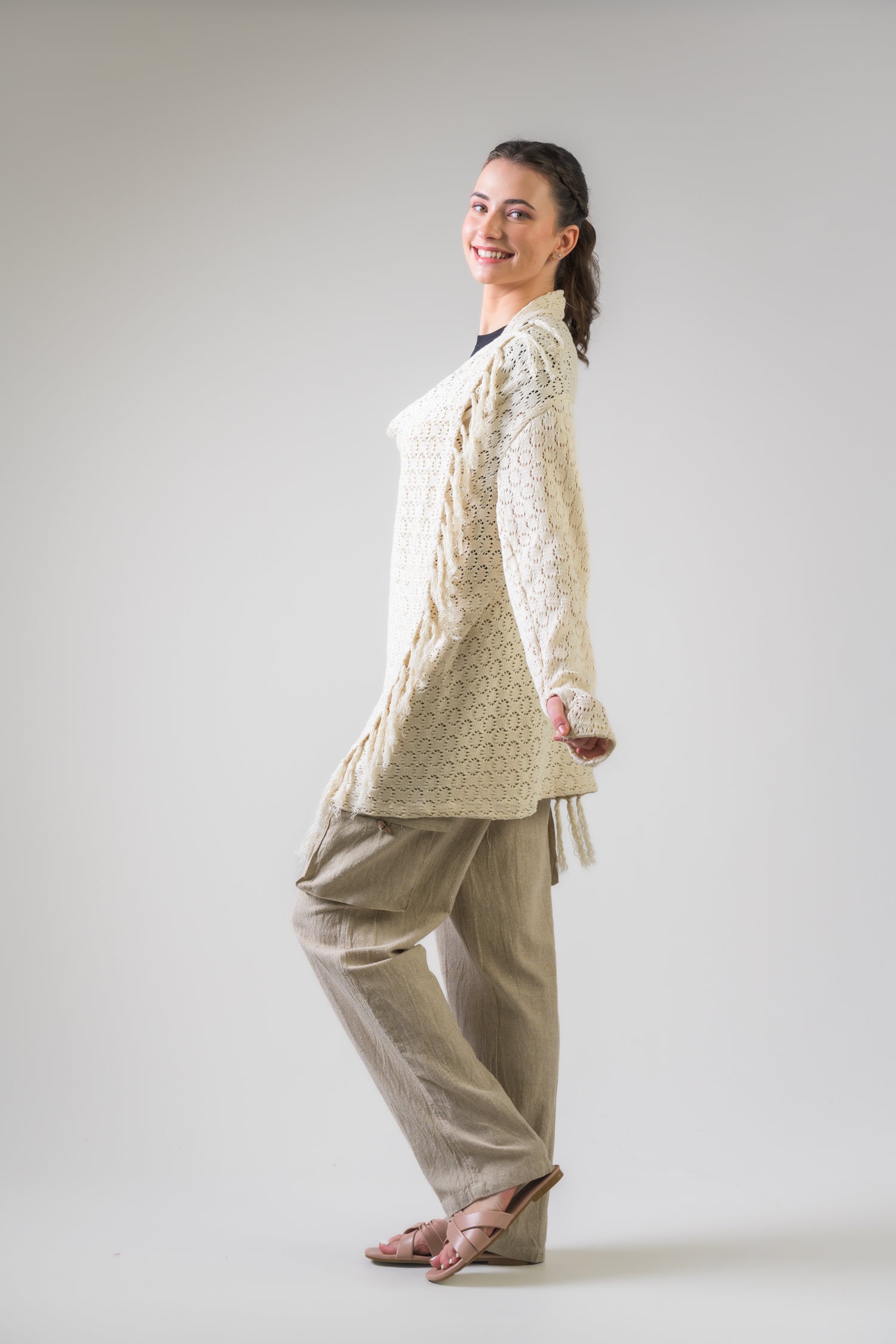 Rhea Pattern Style Sweater