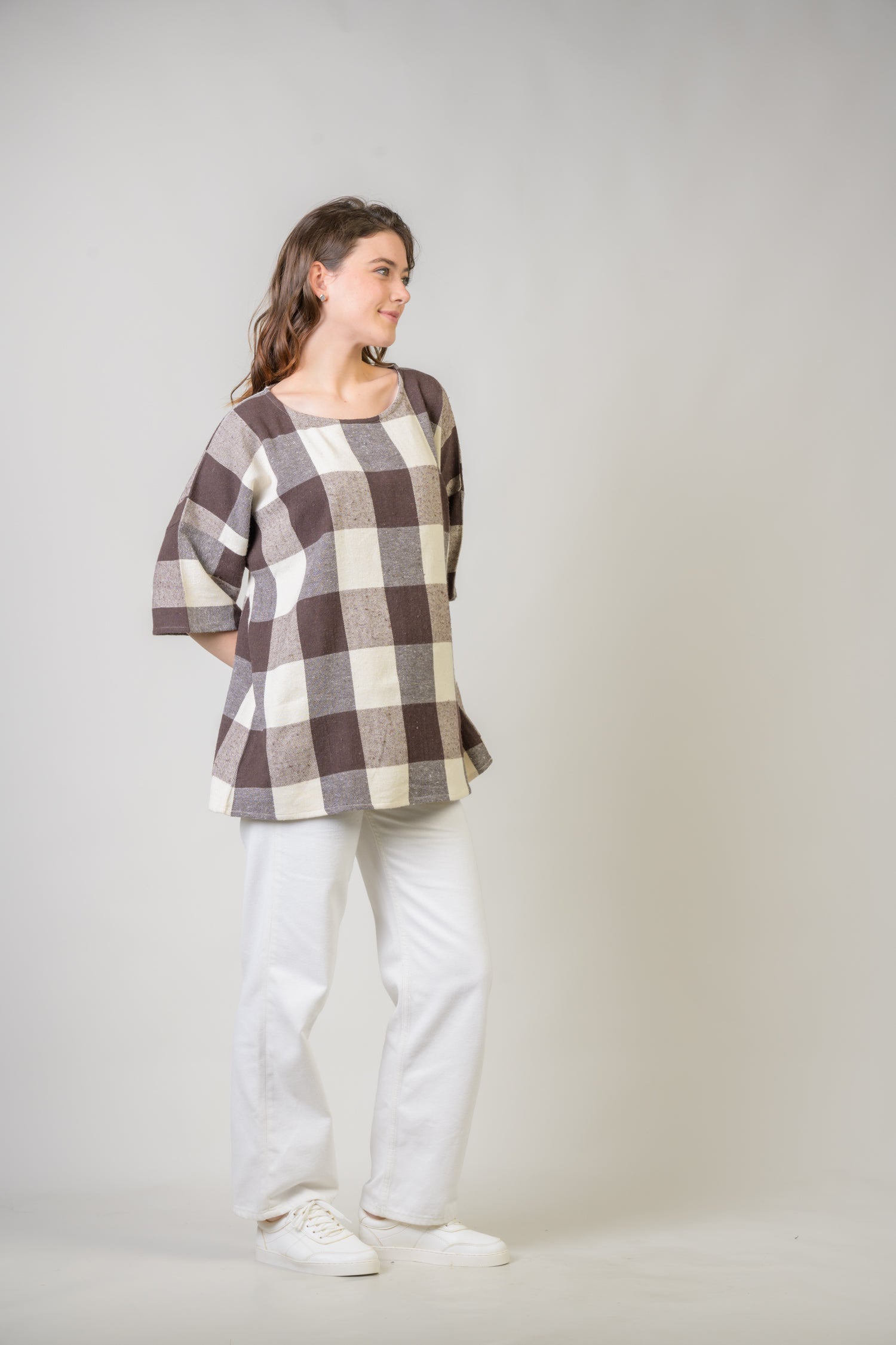 Bold Plaid Top - Multicolor